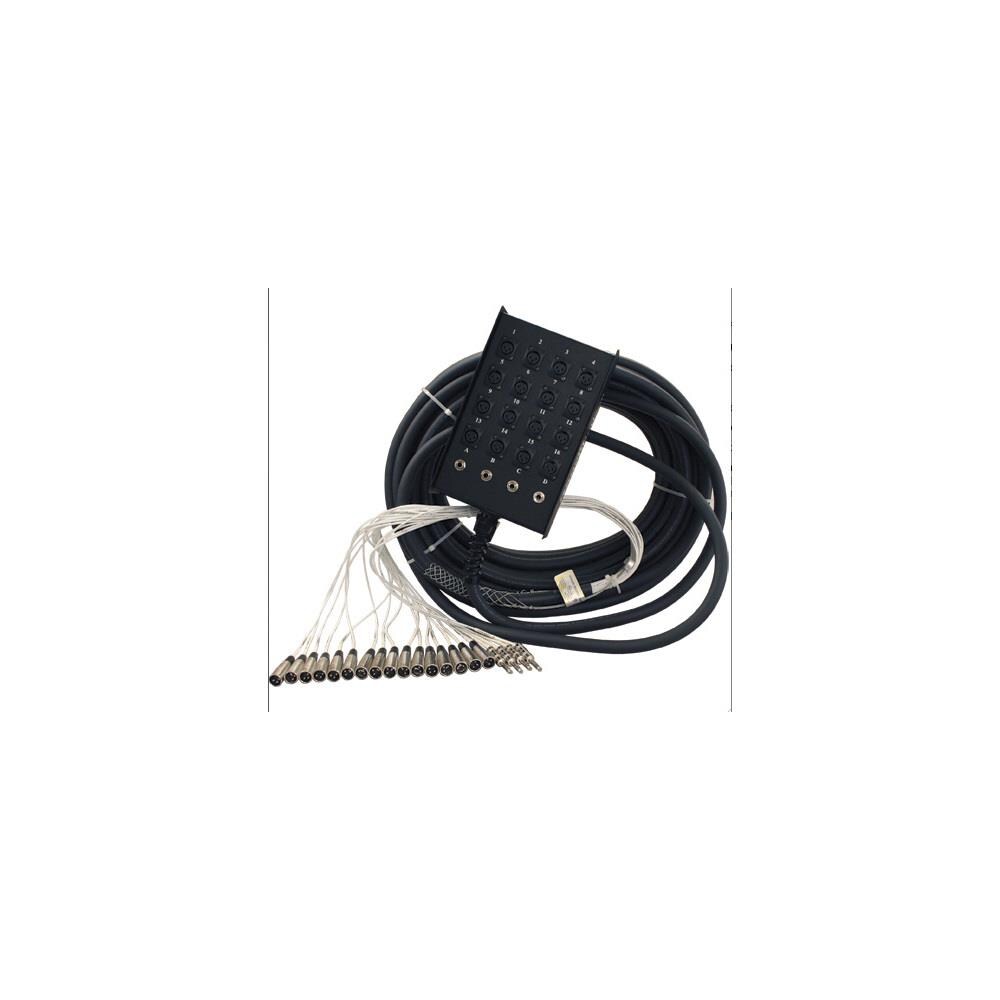  TCNCD295789 Rapco SIG-12F-200 8 x 4 in. 12-Channel Signal Series Snake Cable with XLRF- 200 ft.