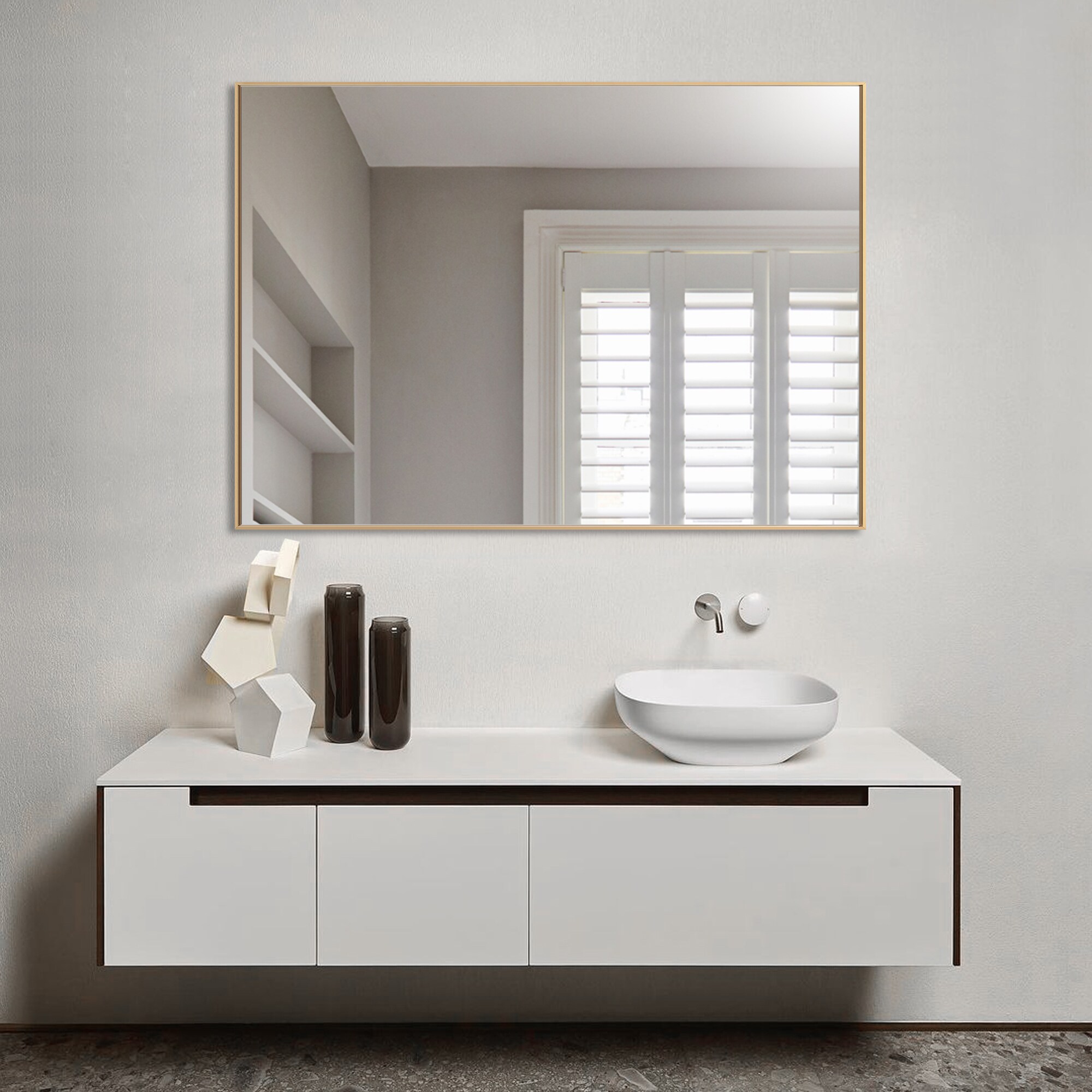 GETLEDEL MR-2532BS Framed-Bath-Mirrors - View #7