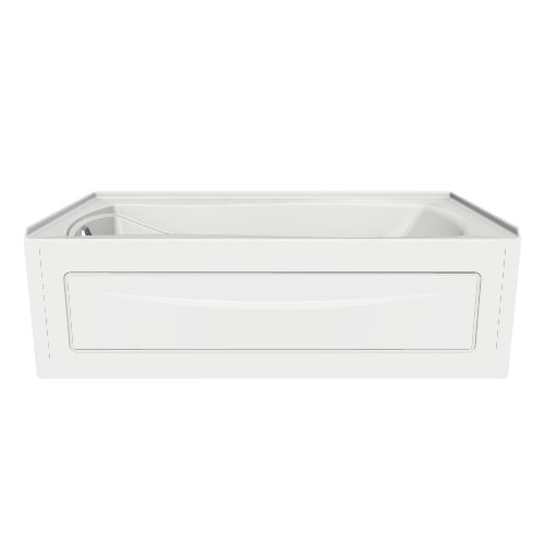 KOHLER Mariposa 36-in x 66-in White Acrylic Hourglass Alcove