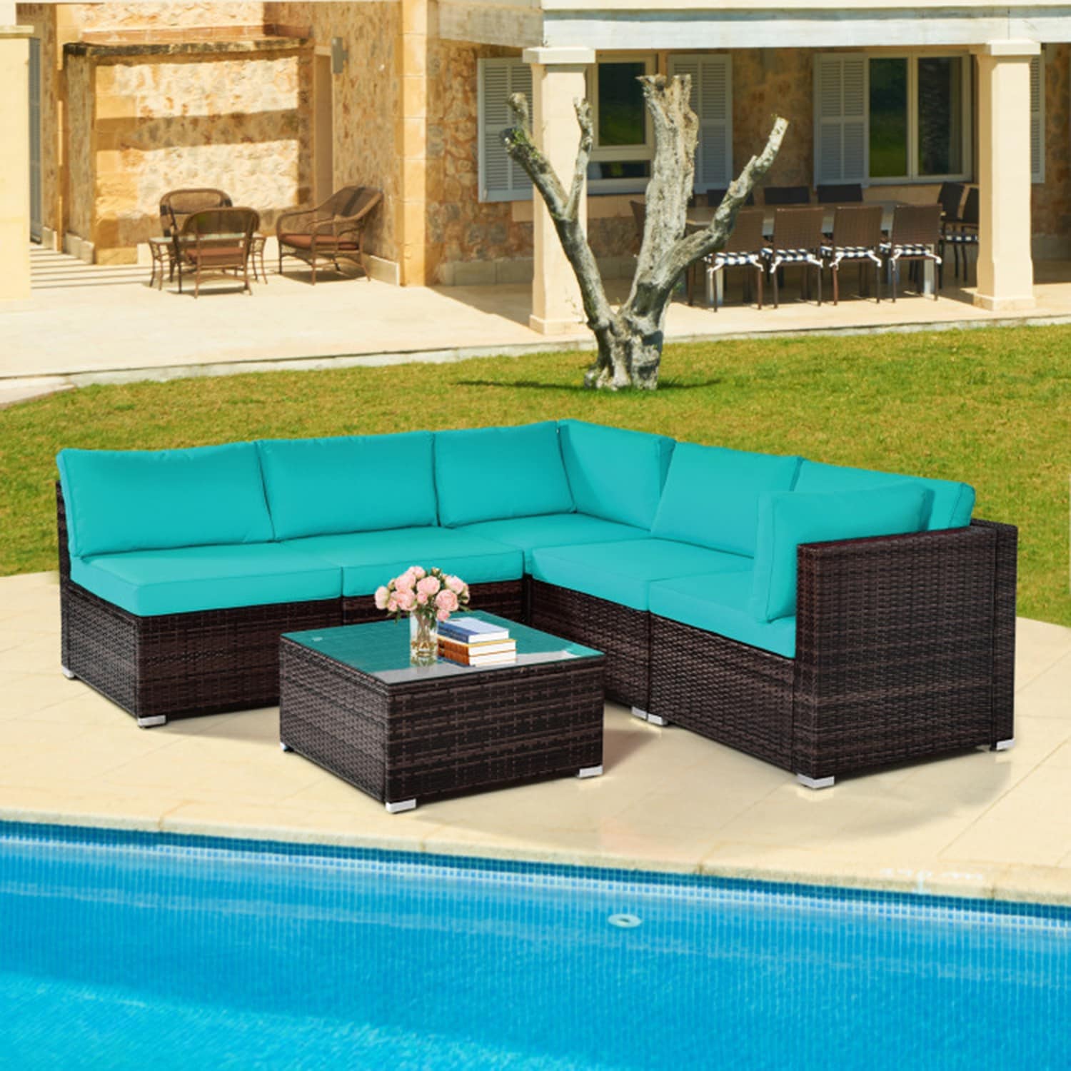 Mondawe MO-LLZG700GY Patio-Sofas-Daybeds - View #3
