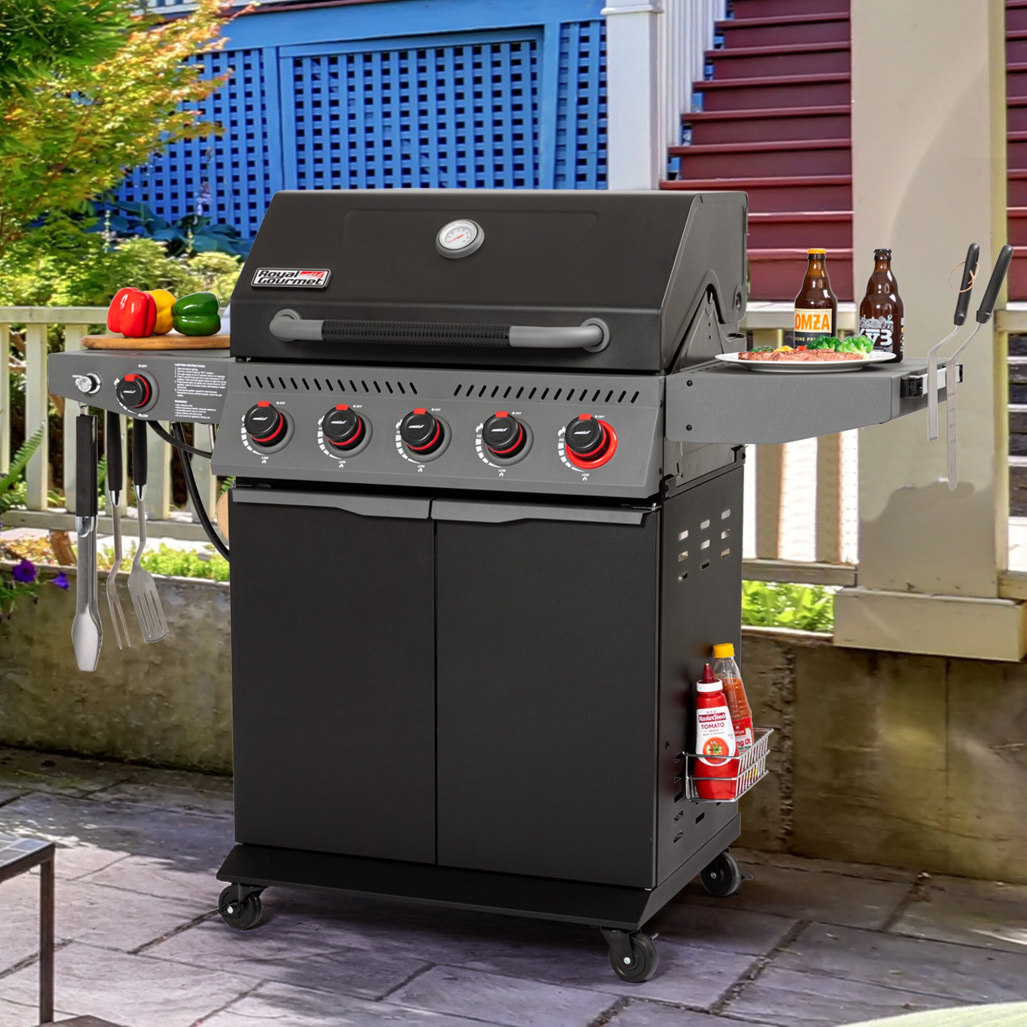 Royal Gourmet GA5407H Gas-Grill - View #13
