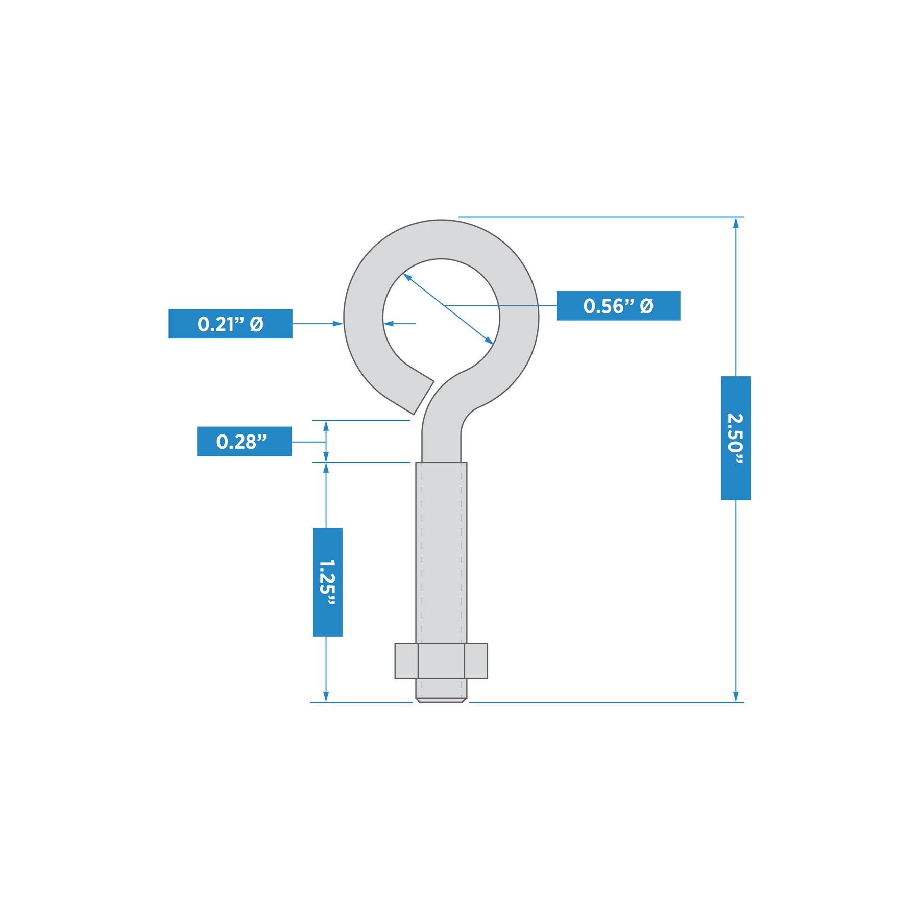 National Hardware N221-580 U-Bolts - View #5