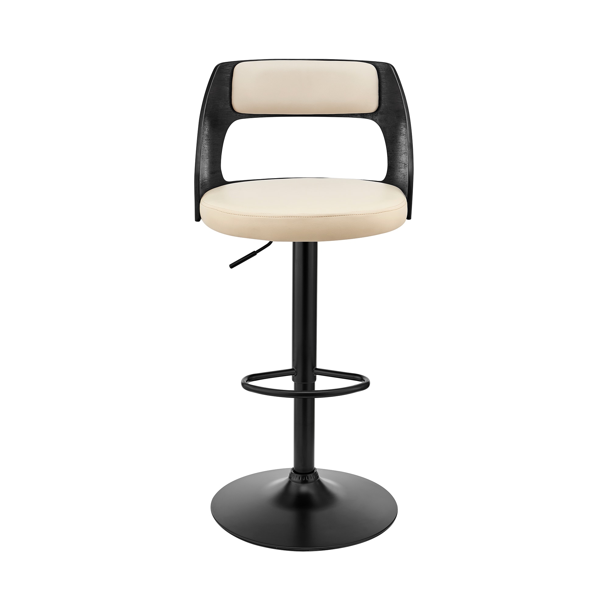 Armen Living LCPQBABLCR stools - View #2