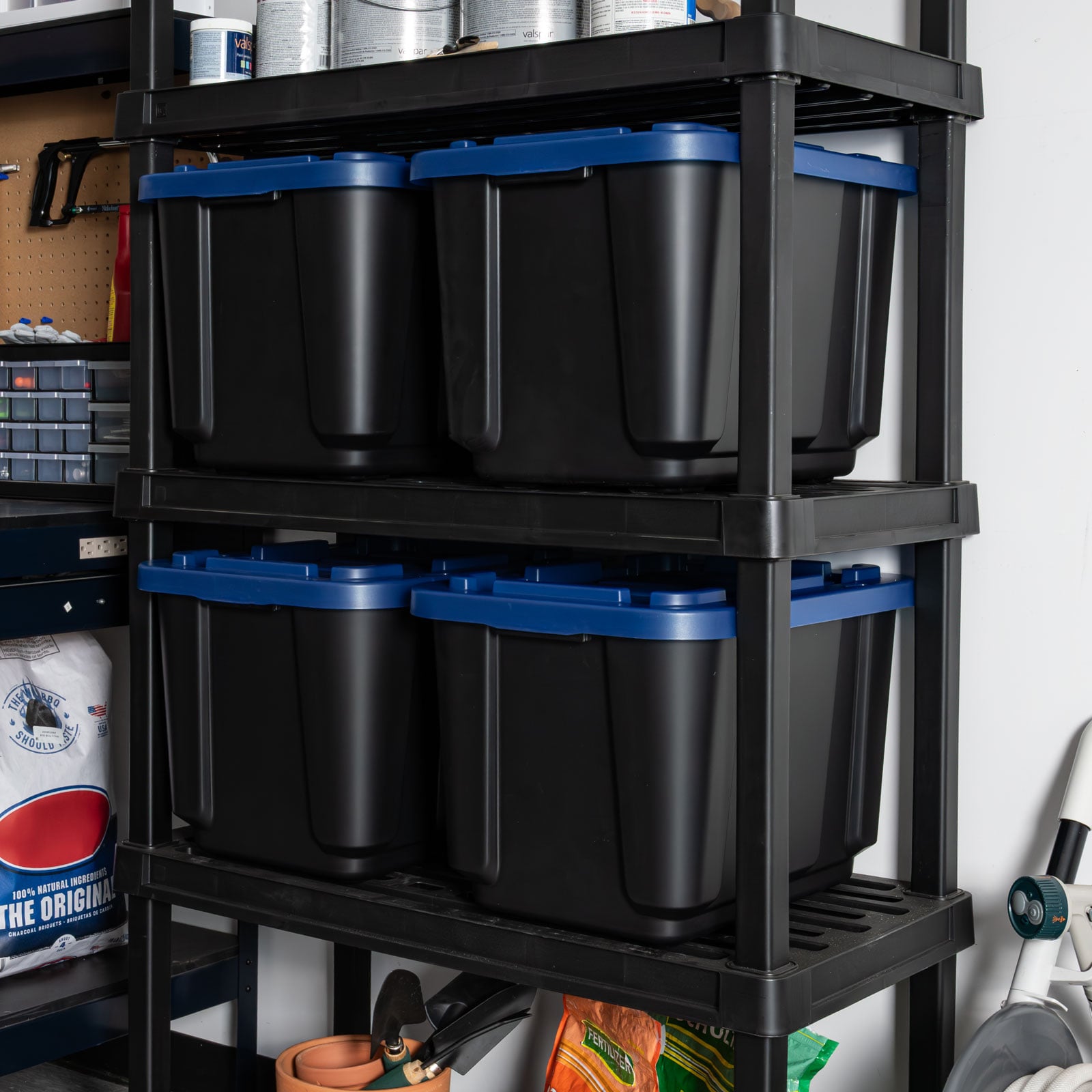 IRIS 500410 Plastic-Storage-Totes - View #4