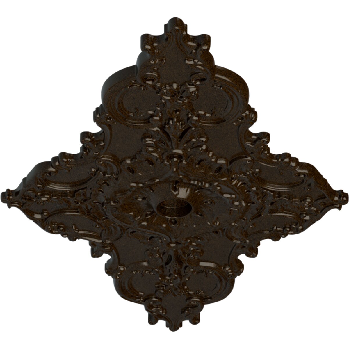Ekena Millwork CM70X43MLBZS Ceiling-Medallions - View #2