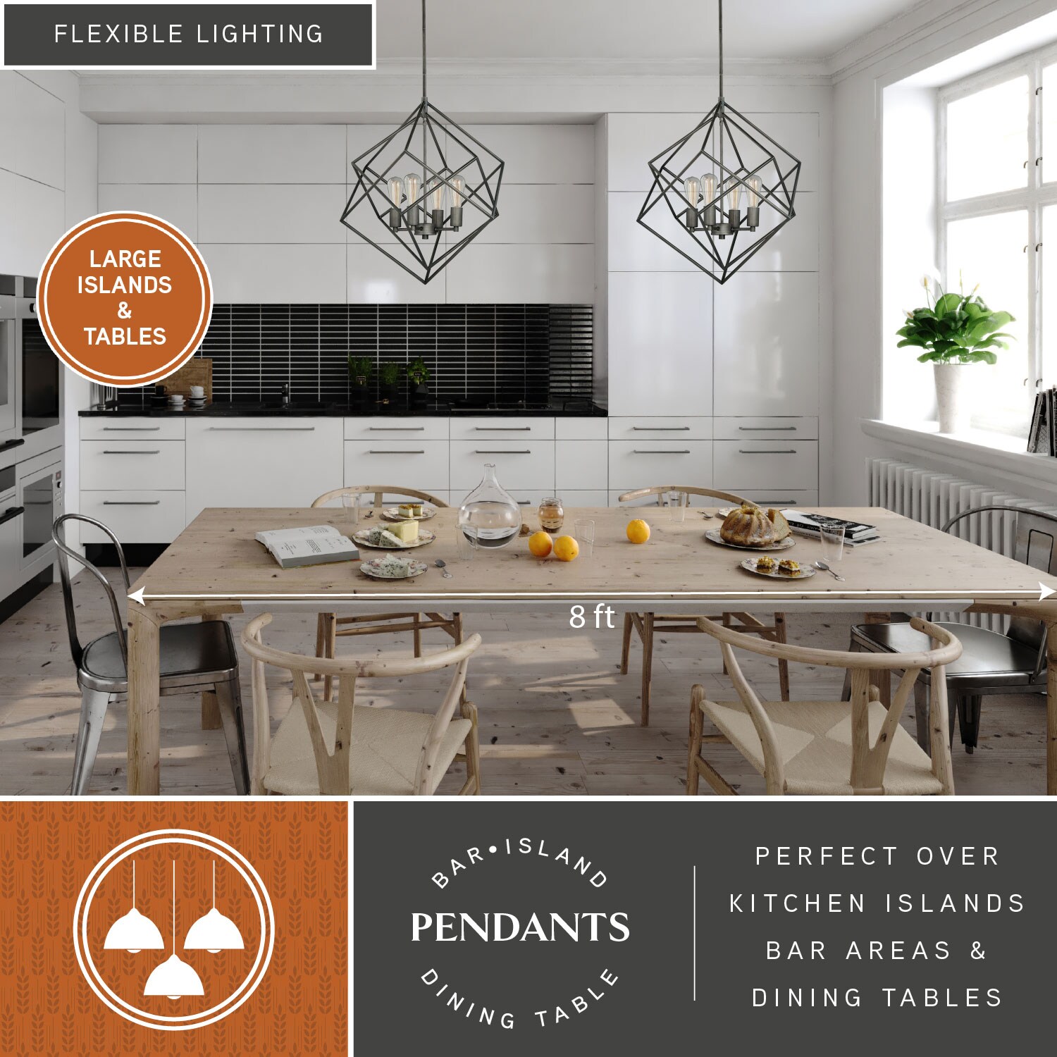 Cascadia P0187 Pendant-Lights - View #2