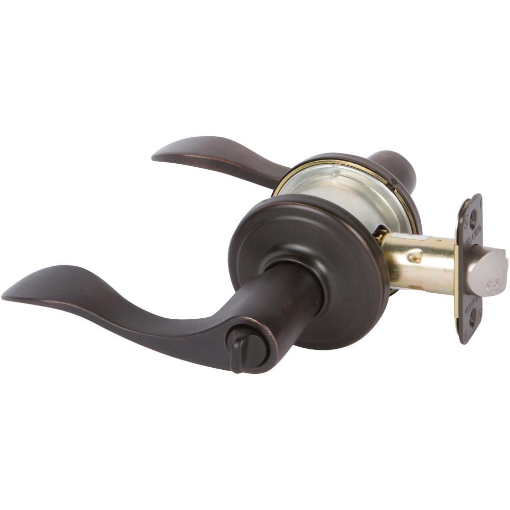 Delaney Hardware 322827 Grade 2 Lashbrook Tuscany bronze Interior Bed/Bath Privacy Door Handle