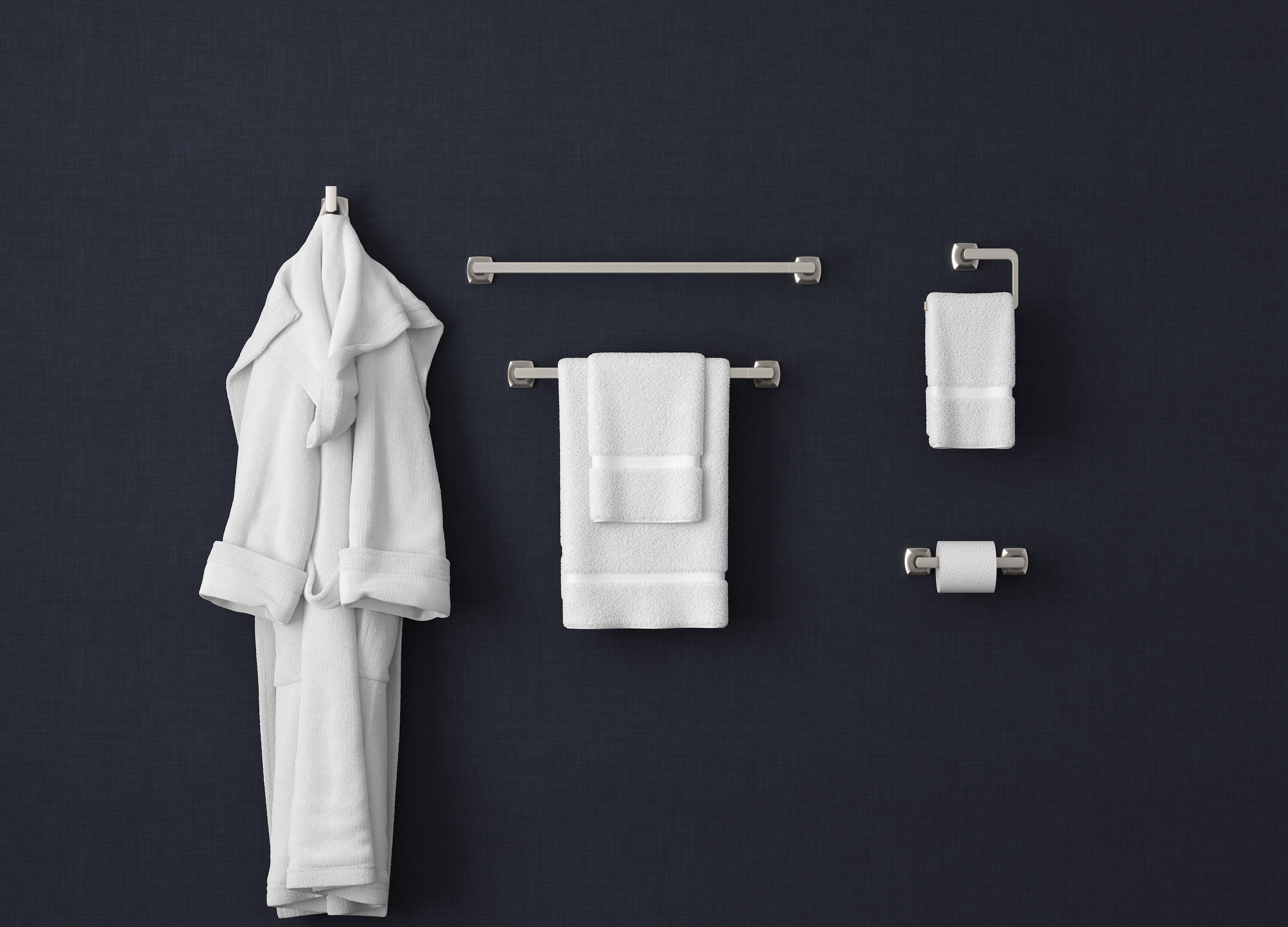 Reviews for Pfister Venturi 24 in. Towel Bar in Brushed Nickel