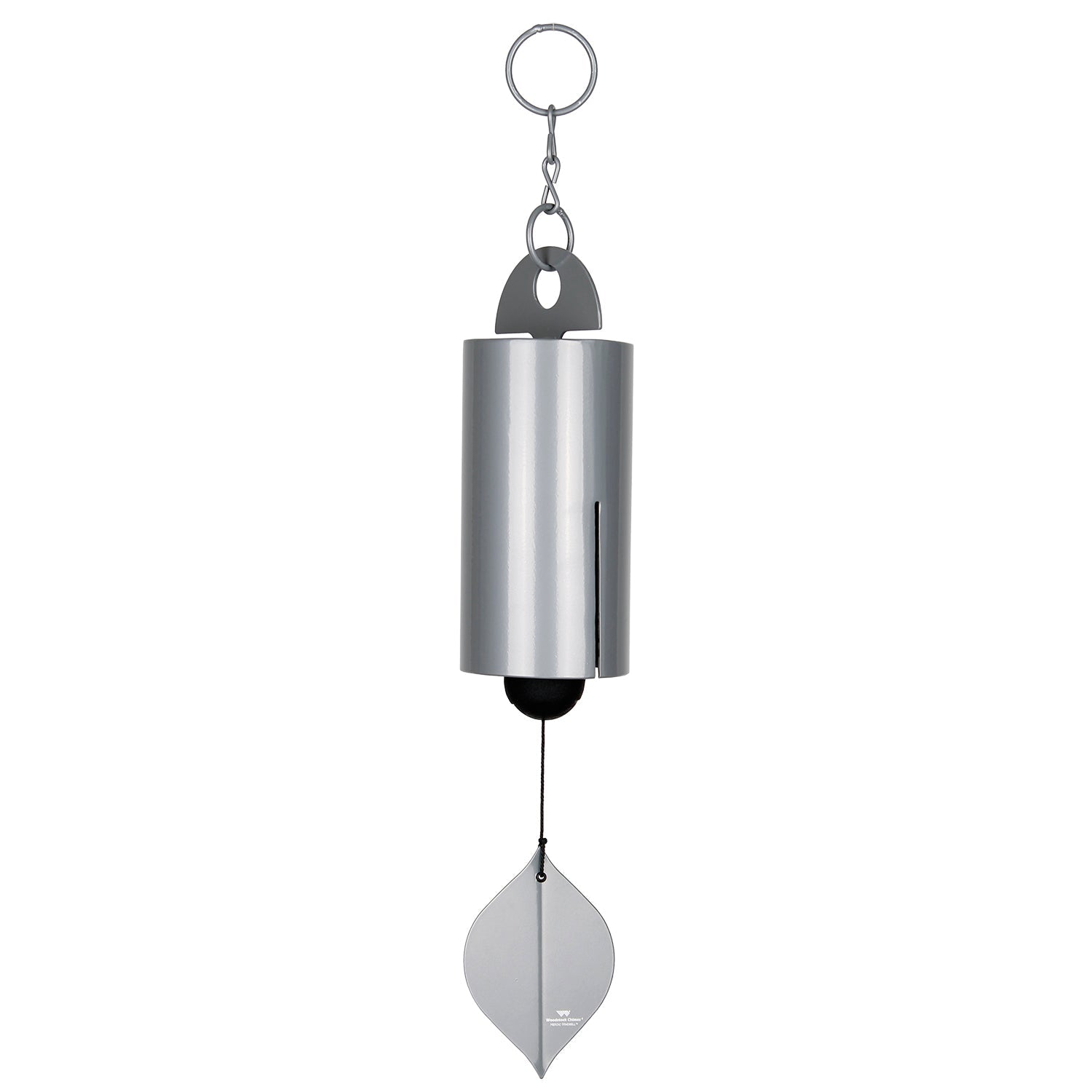 Woodstock Chimes HWMY 24-Inches Harbor Gray Metal Wind Chime