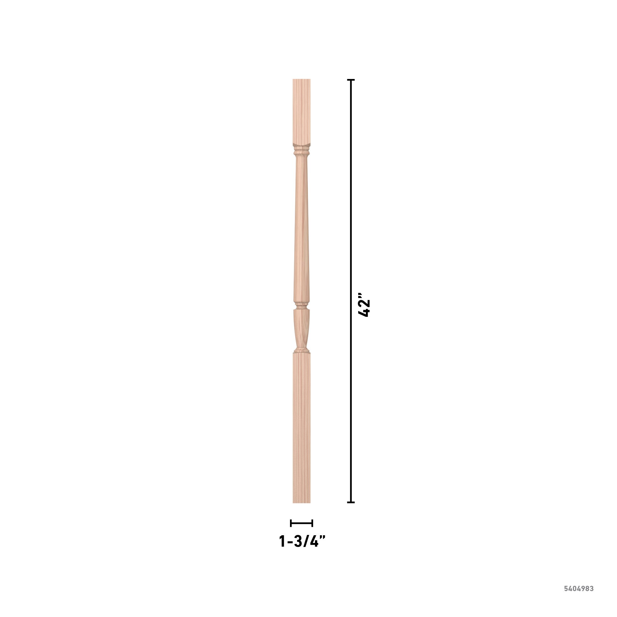 L.J. Smith Stair Systems LJP-2005-B 42 Interior-Stairpart-Balusters - View #4