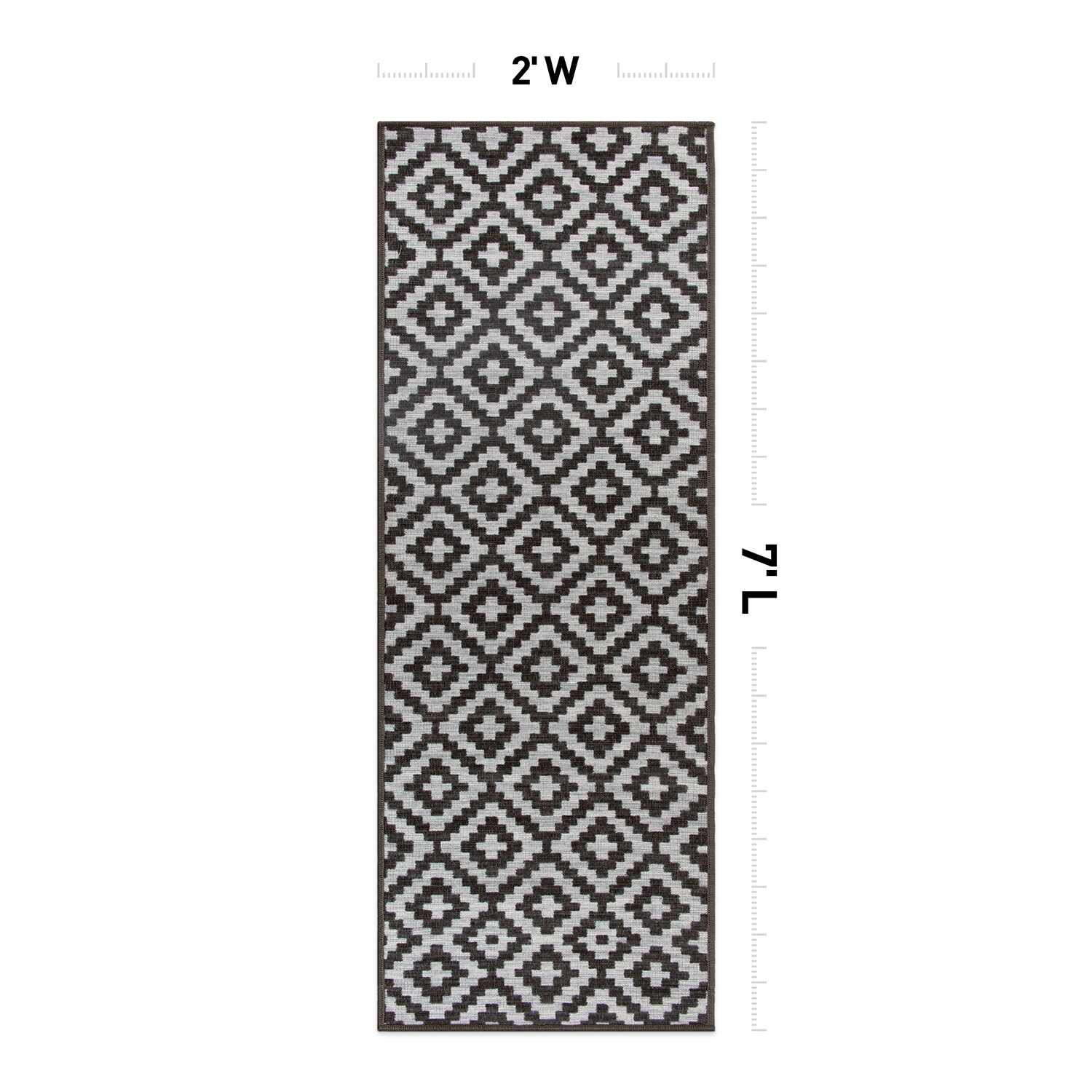 World Rug Gallery 9017GRAY2X7 rugs - View #4