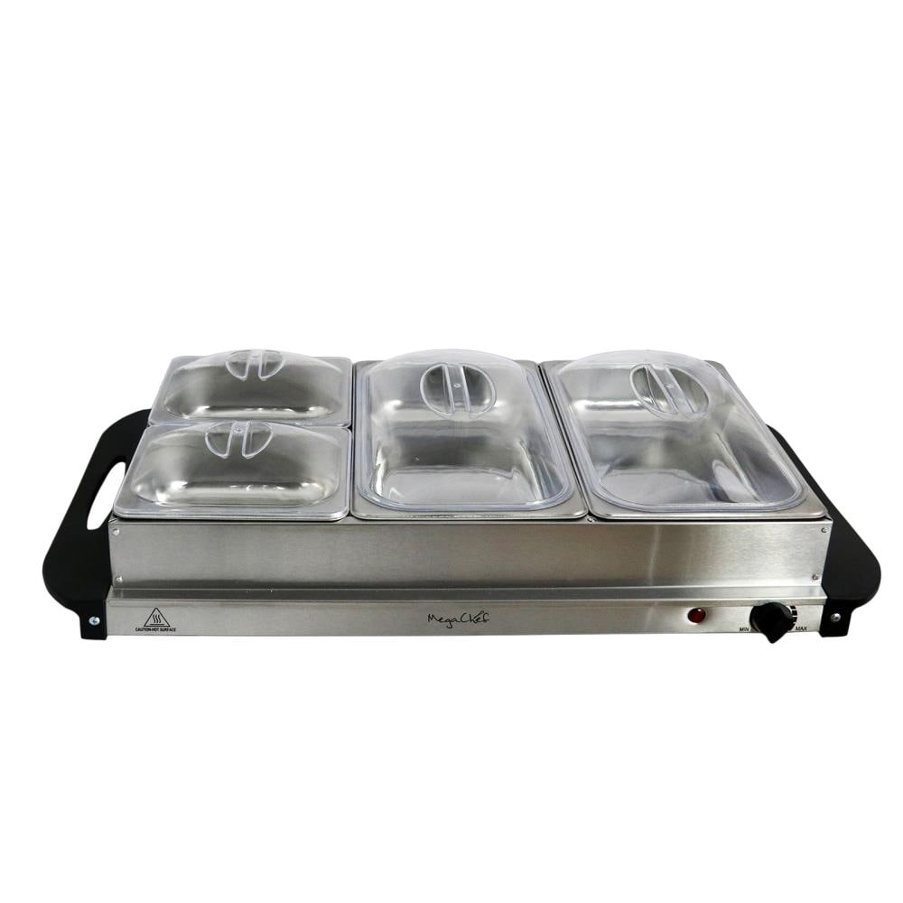 Triple Buffet Server with Domed Lids - 34300R