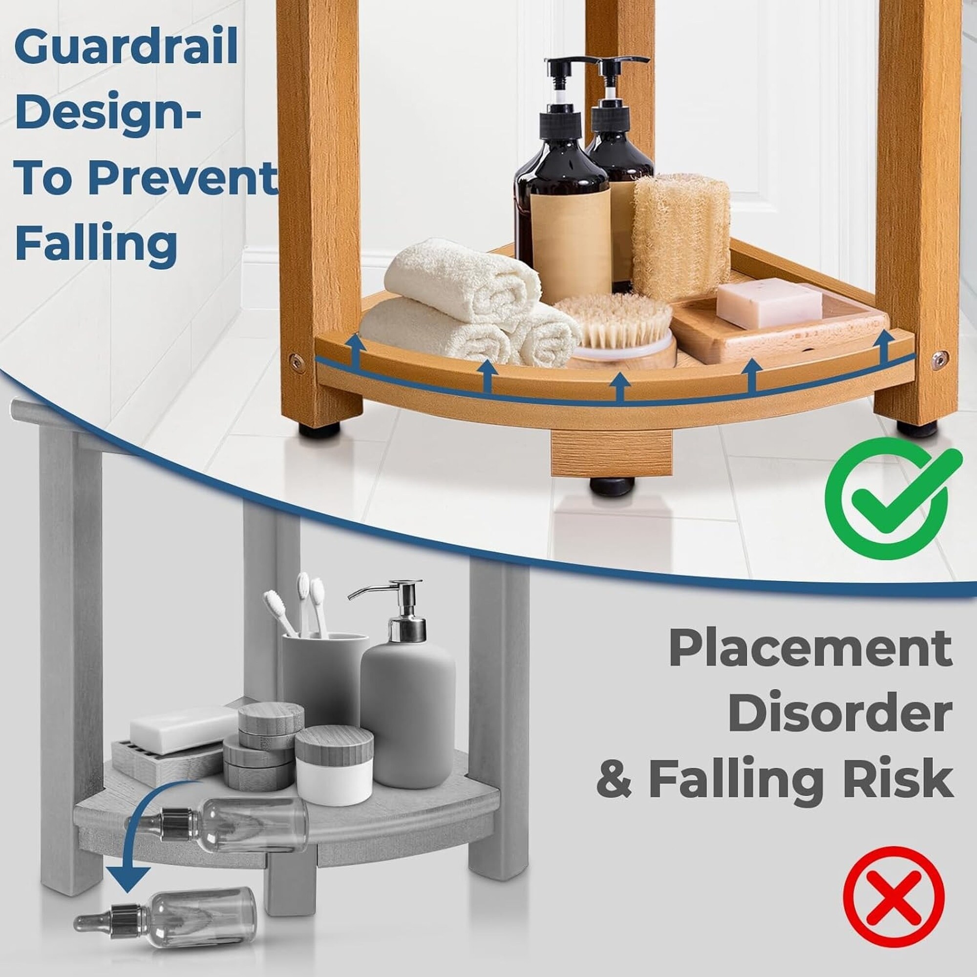 Wudkey L4-PO9T4D Bath-Safety-Seats-Benches - View #5