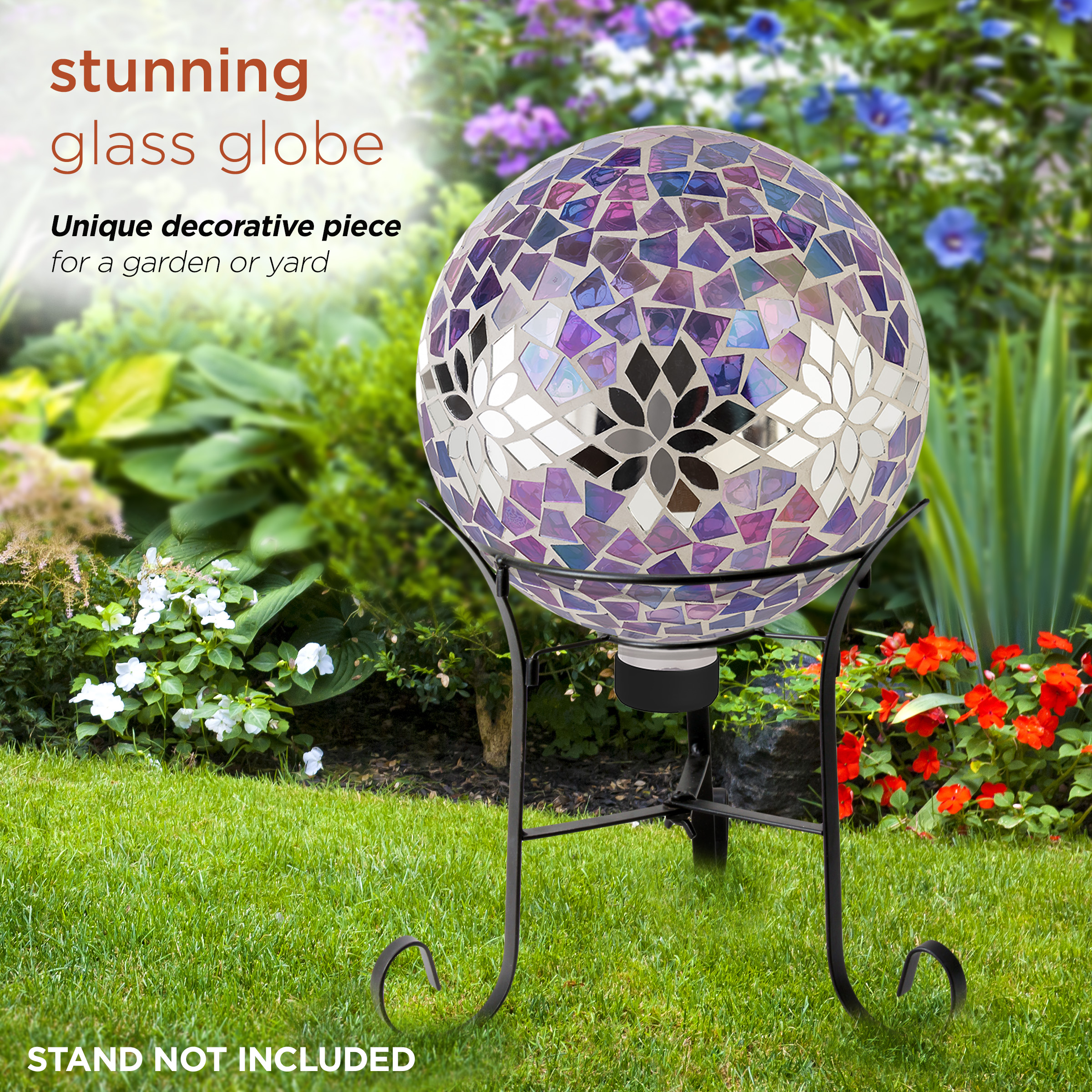 Alpine Corporation HGY296 Gazing-Ball-Stand - View #4