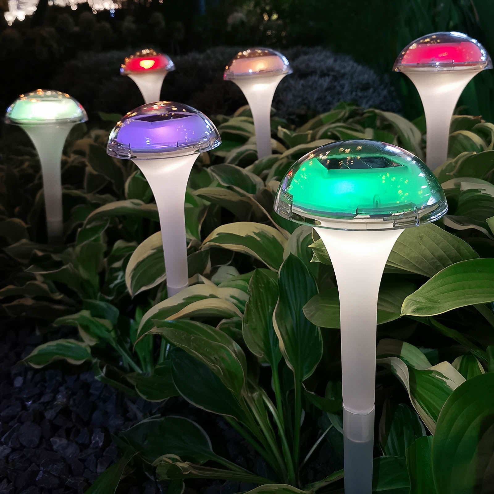 Rush Mushroom Path Lights
