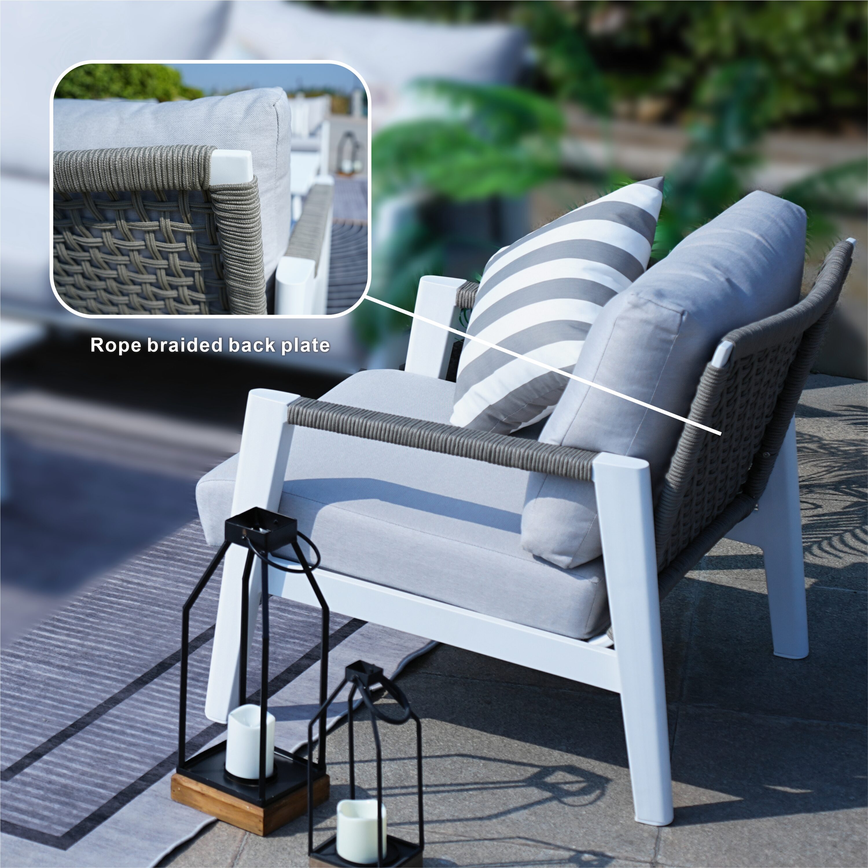 Direct Wicker DWG-2322W&24913G Patio-Conversation-Sets - View #12