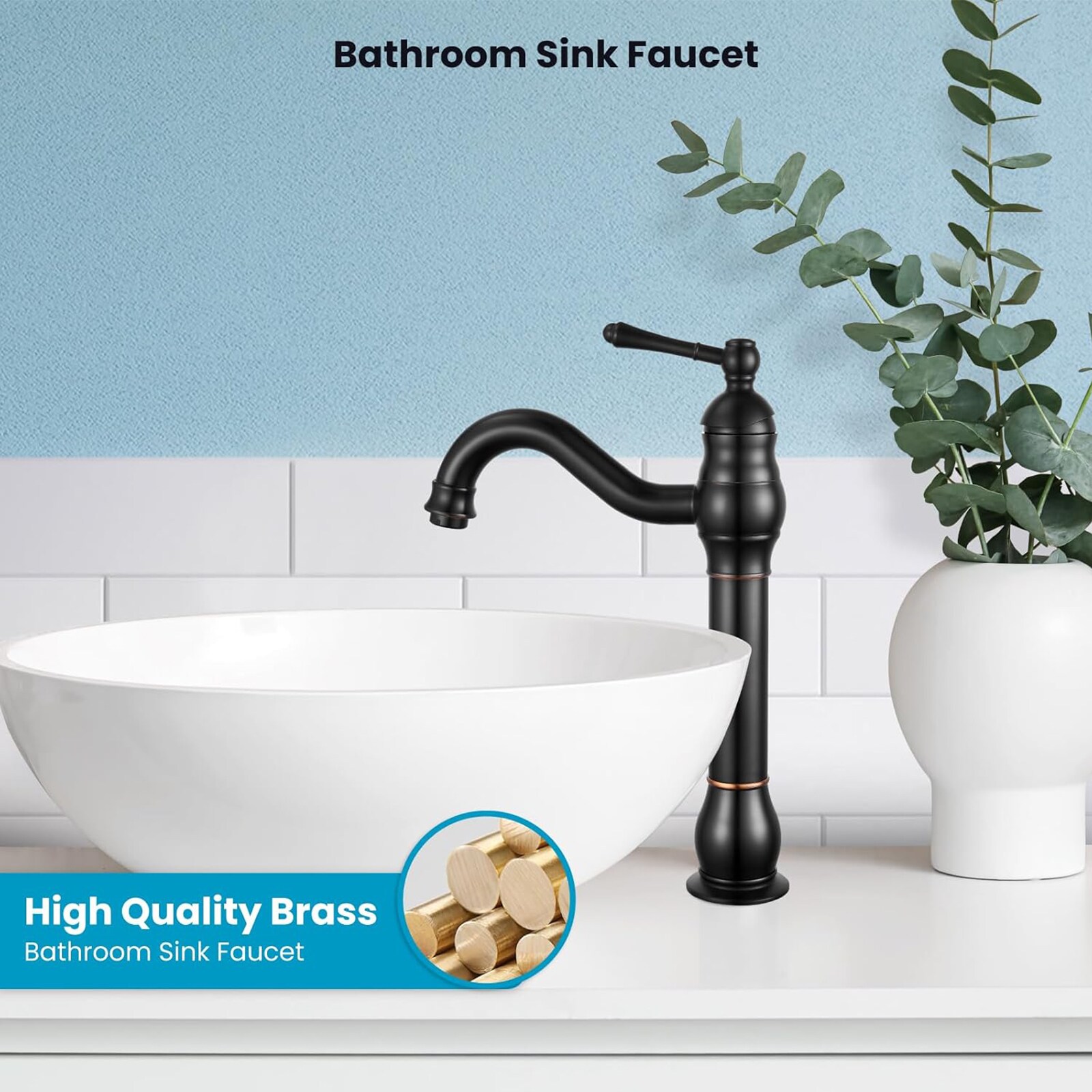 BYH VH-1006-ORB Lavatory-Faucets - View #2