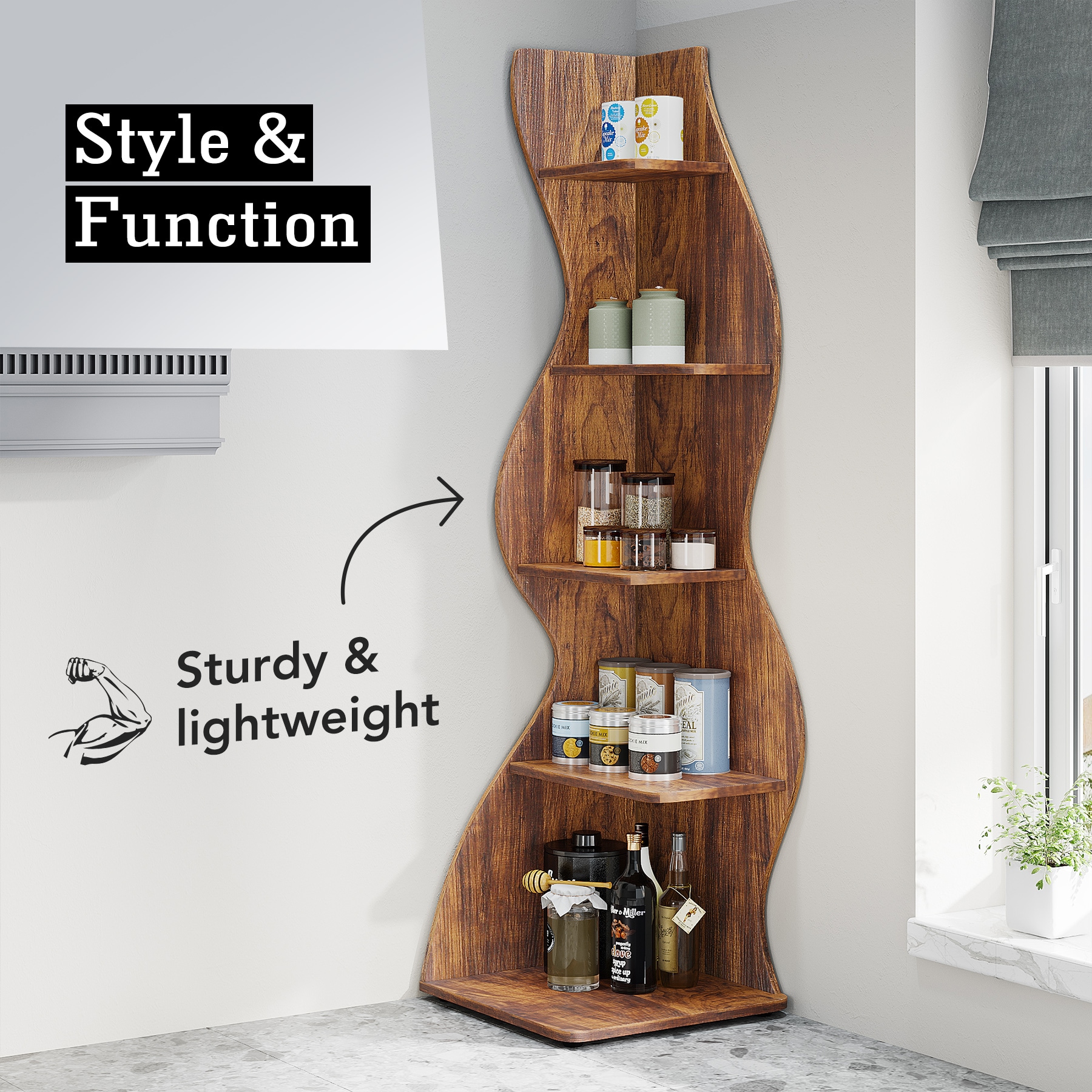 Tribesigns HOGA-J0189X bookcases - View #4