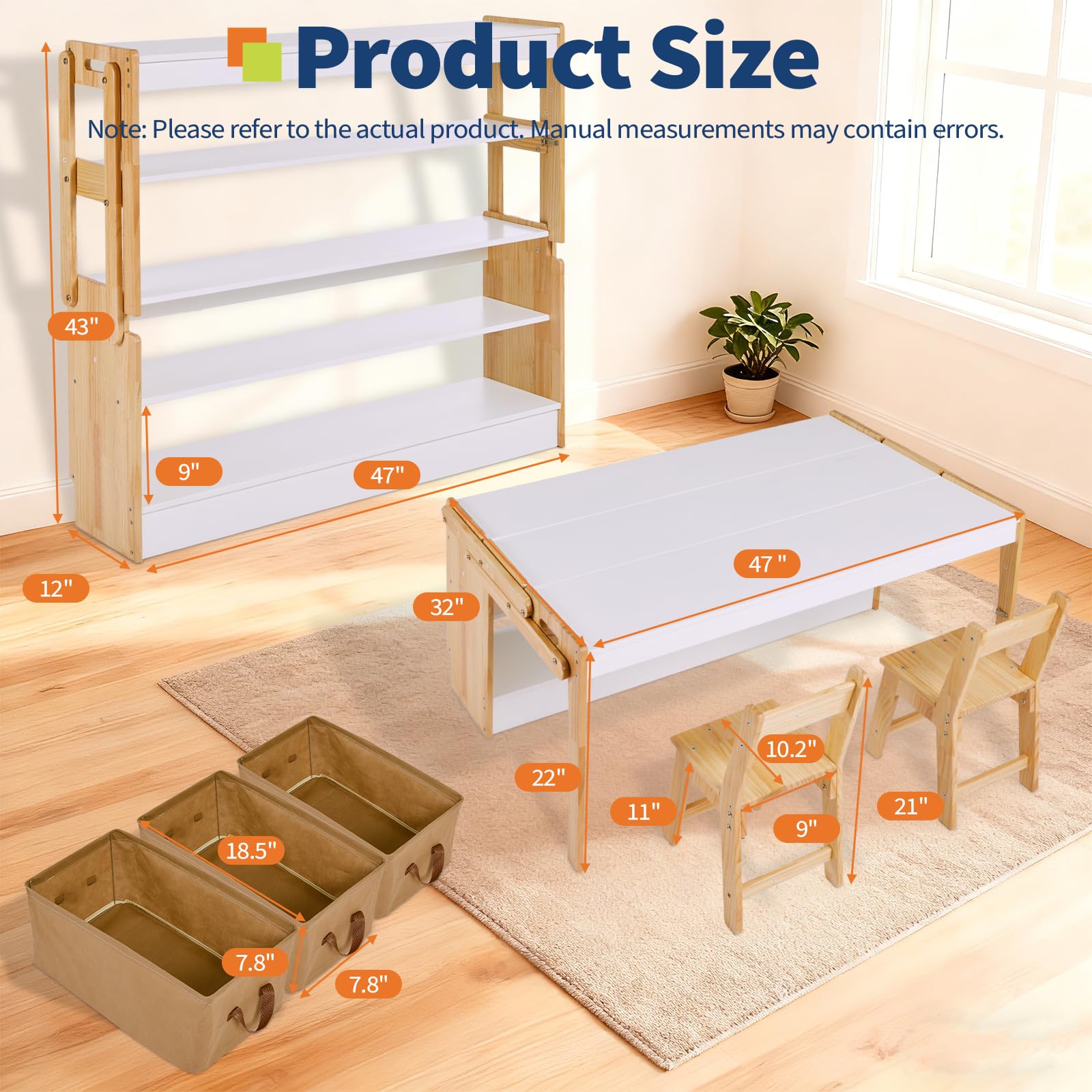 GarveeLife MX-6Z562NG Folding-Tables - View #2