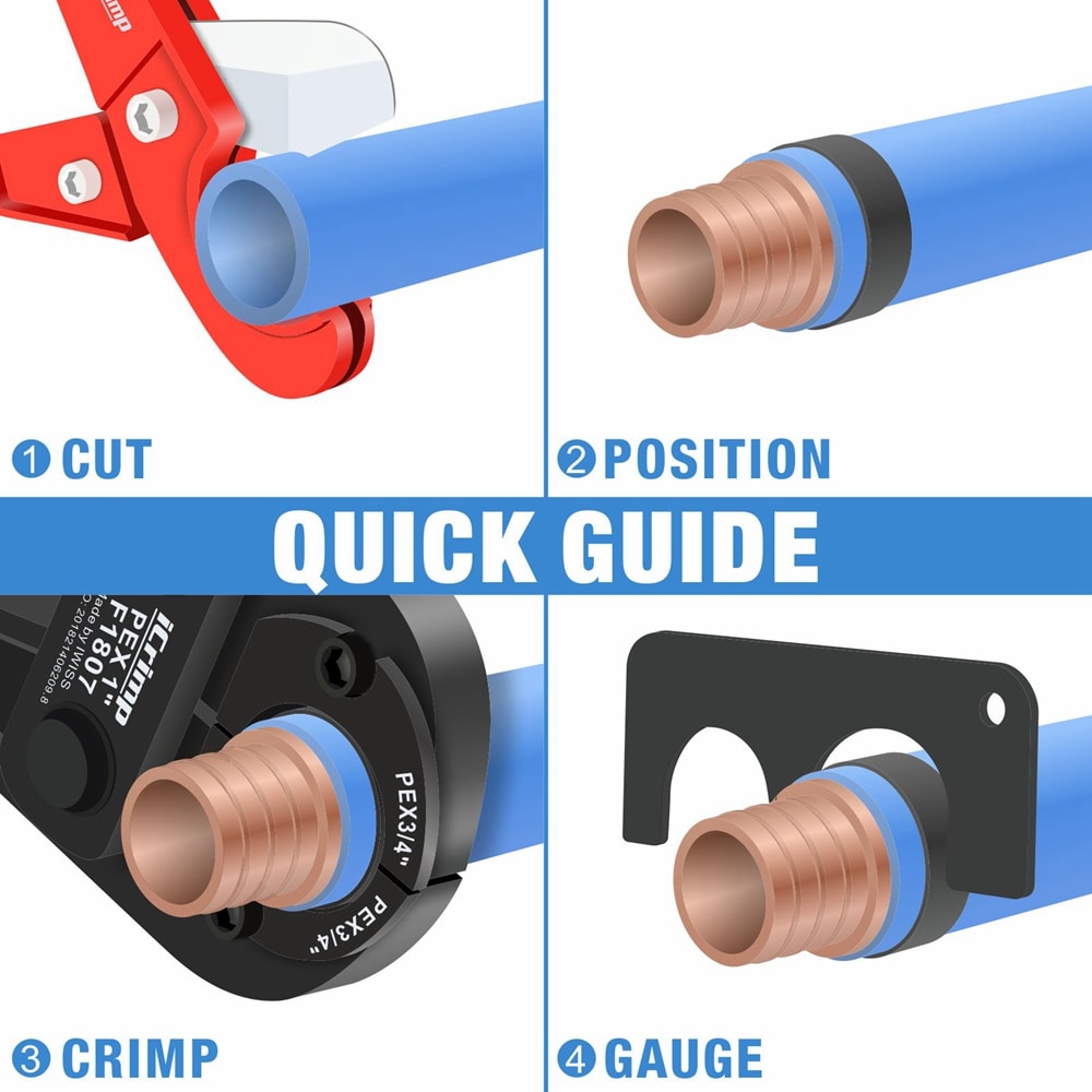IWISS IWS-FA KIT Pex-Crimp-Fittings - View #6