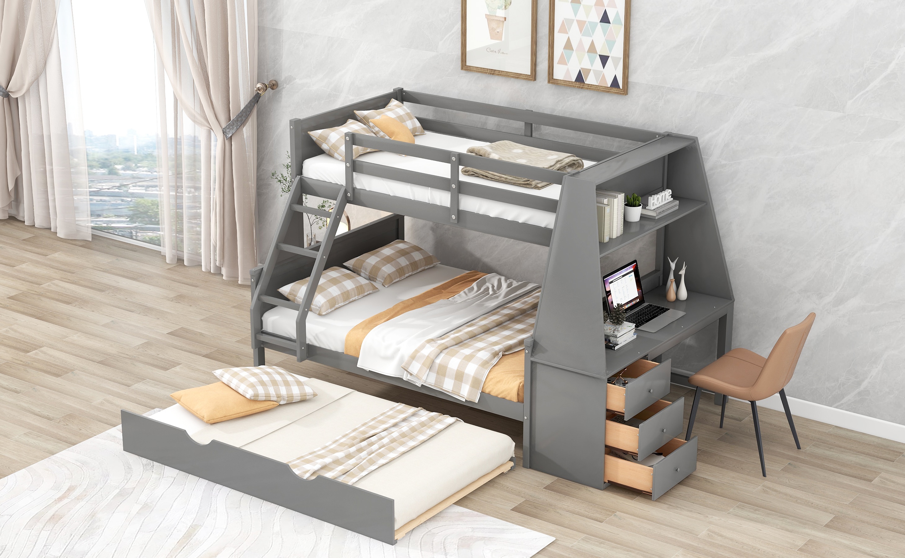 ModernLuxe GX000316AAE Bunk-Beds - View #3