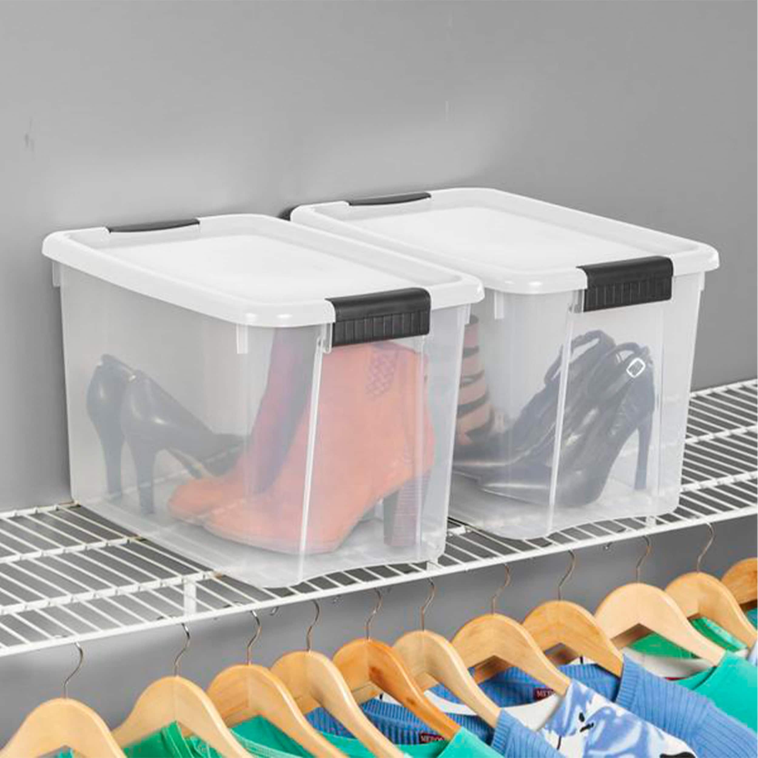 Sterilite 49437 Plastic-Storage-Totes - View #5