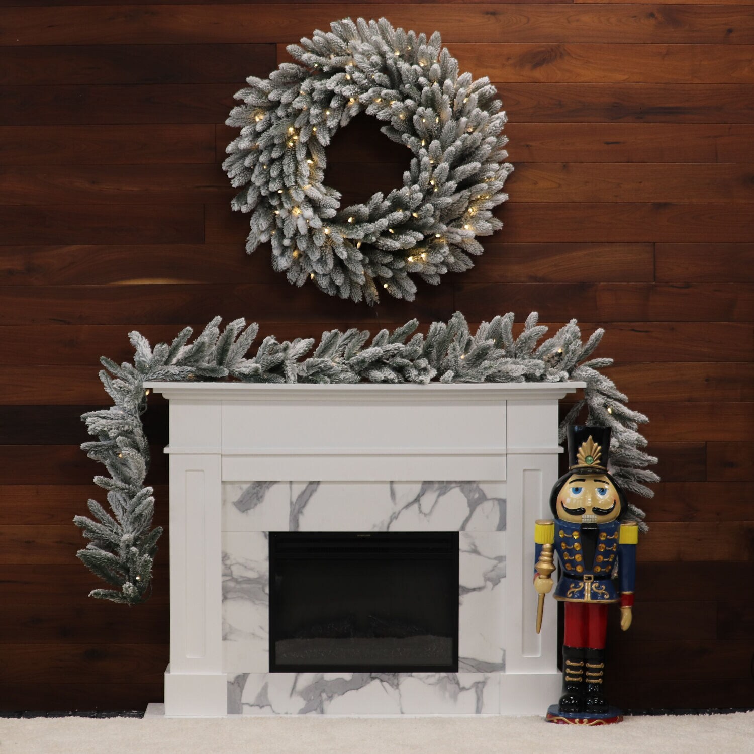 Fraser Hill Farm FFIF108GL-5SN Artificial-Christmas-Garland - View #5