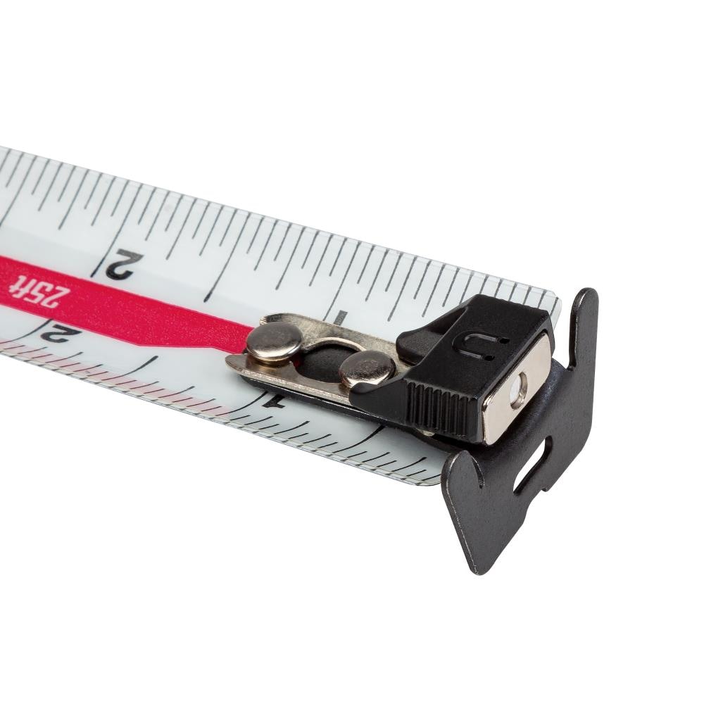 Trades Pro 25-Feet x 1-Inch Tape Measure, SAE and Metric, 837287