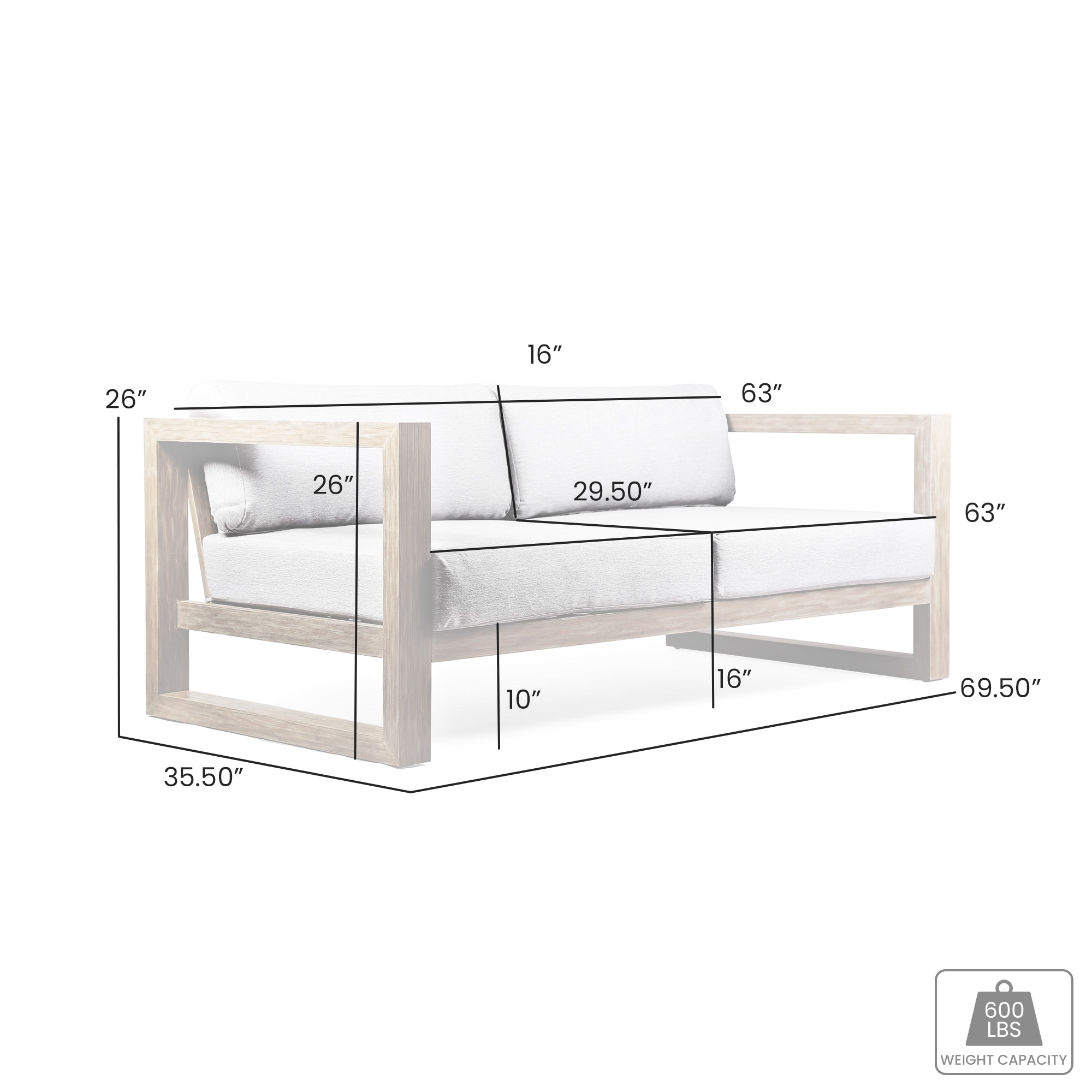 Armen Living LCPRSOLALT Patio-Sofas-Daybeds - View #10