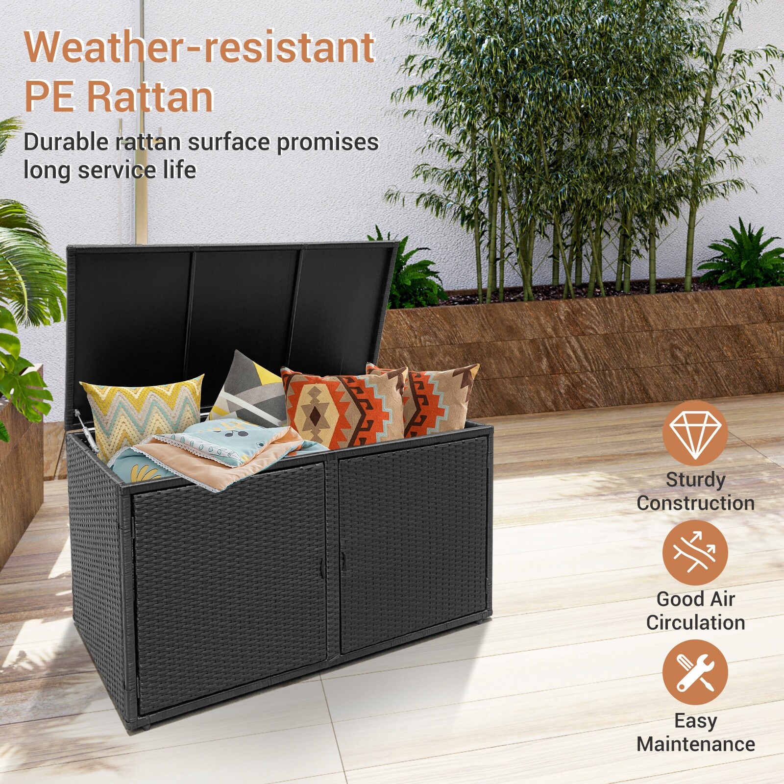 WELLFOR OUS62862DK Small-Outdoor-Storage - View #7