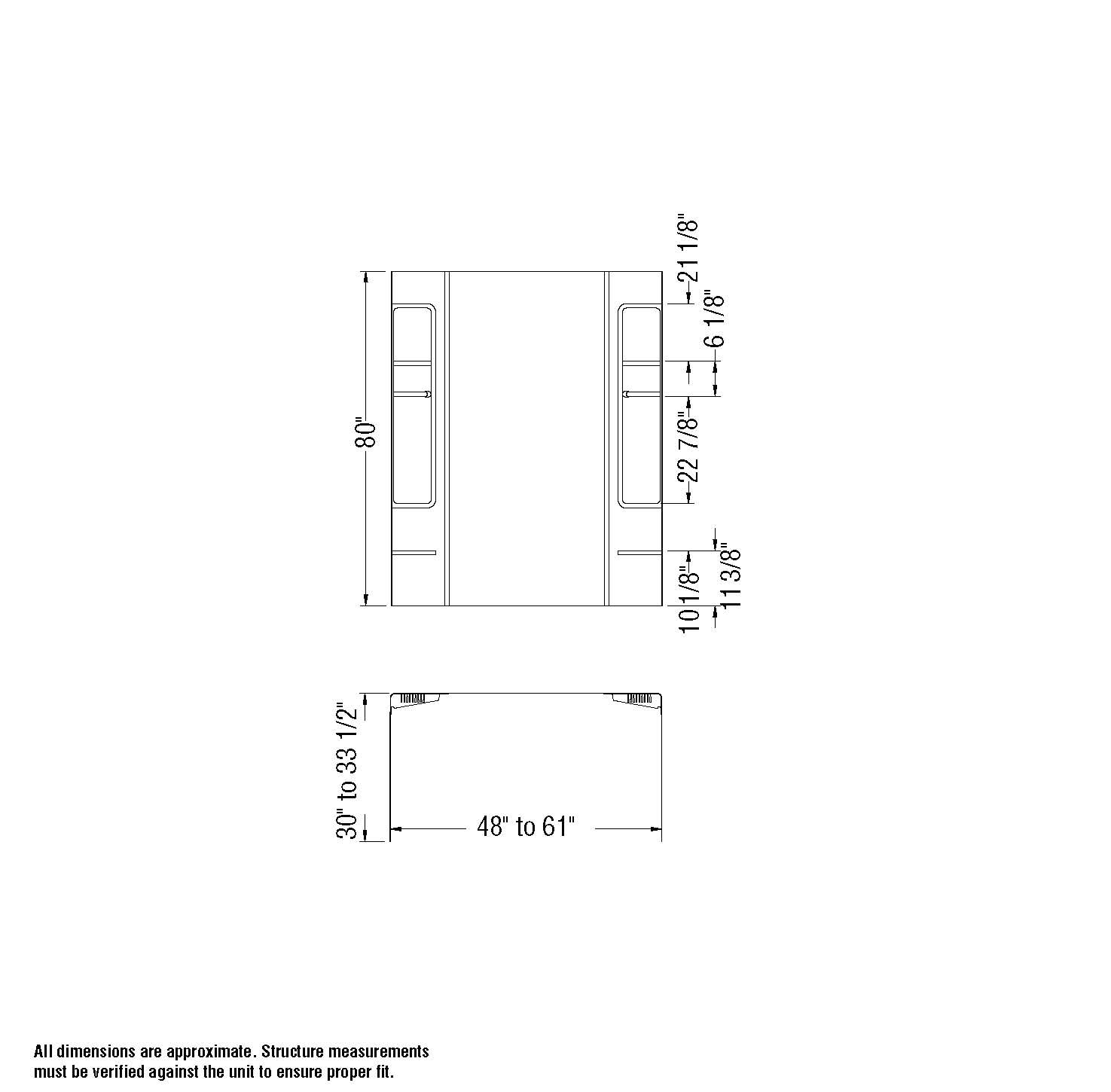 MAAX 807139-000-129-000 Bathtub-Wall-Surrounds - View #6