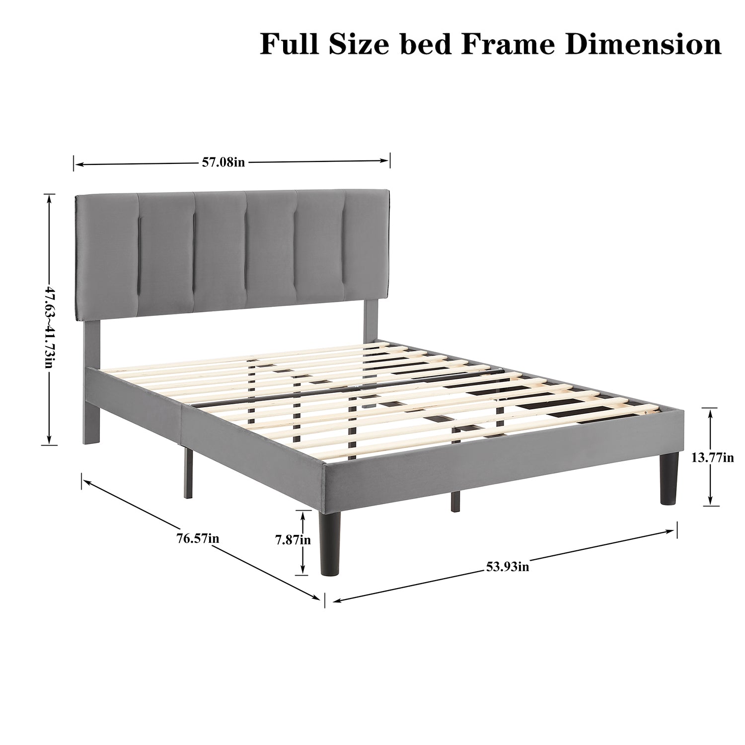 Vecelo LOE-CY-FB04-DGRY beds - View #3