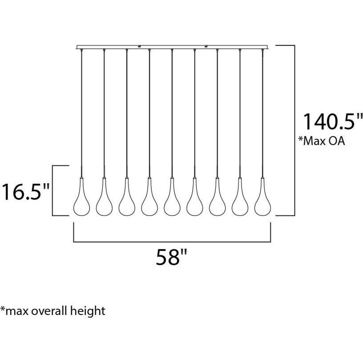 Decovio 16374-PCCL9 Pendant-Lights - View #3