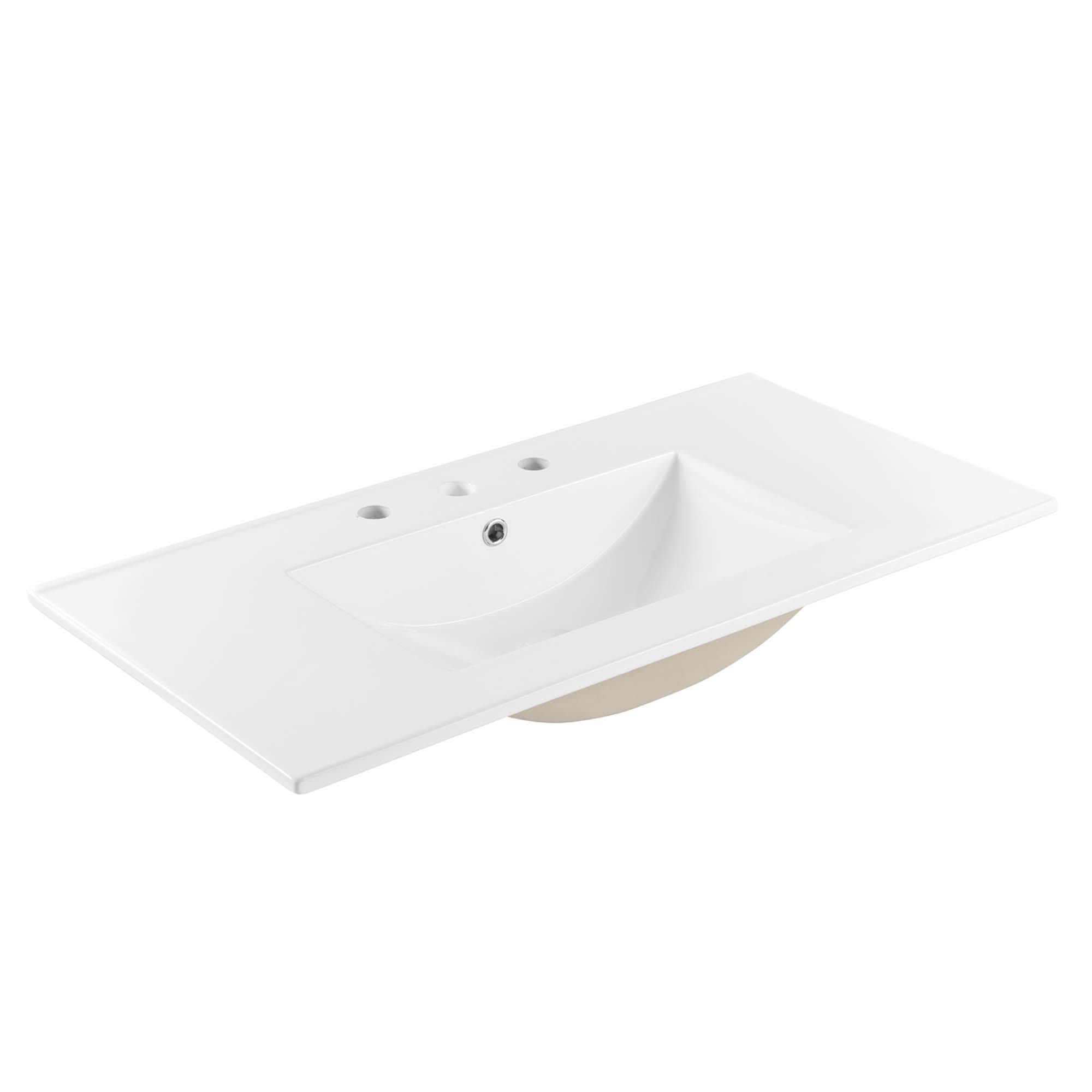 Modway EEI-6717-WAL-WHI Bath-Vanity-Combo - View #7