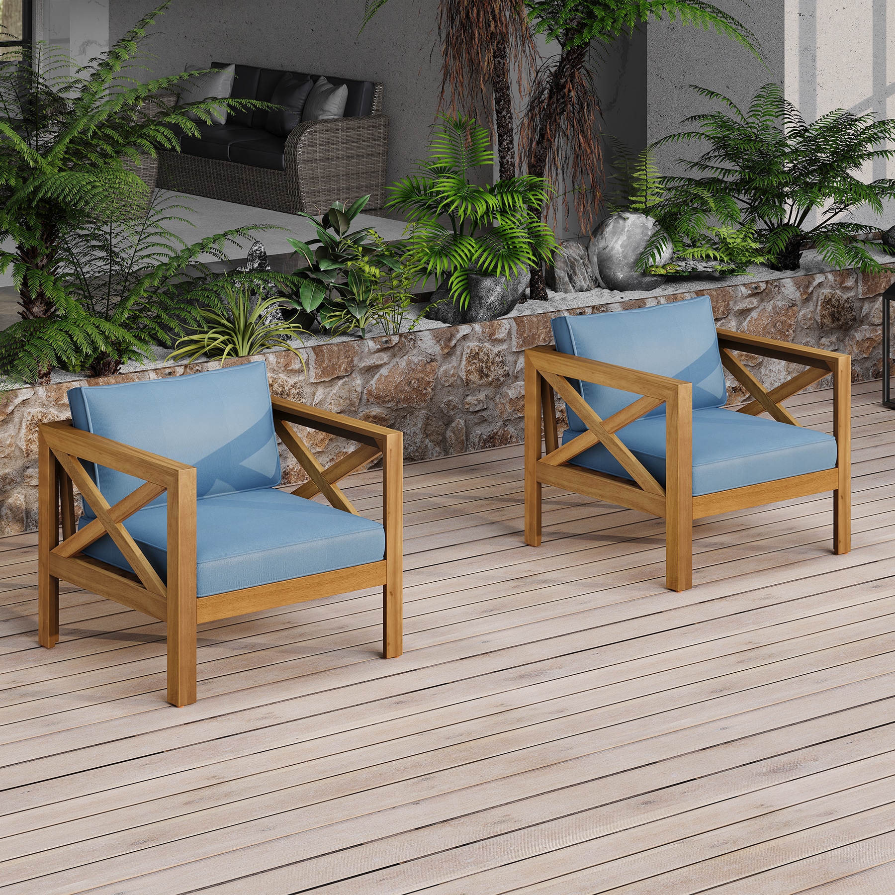 SINOFURN SYF830020BL Patio-Chairs - View #2