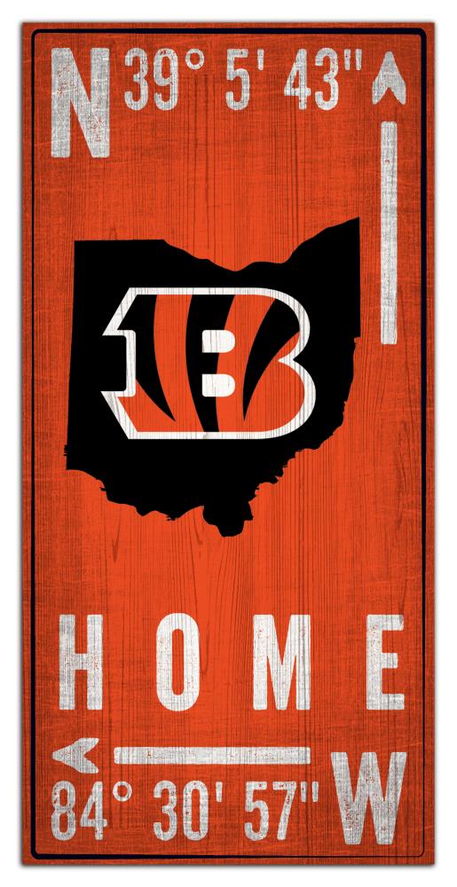 Fan Creations Cincinnati Bengals 12-in H x 6-in W Sports Print in