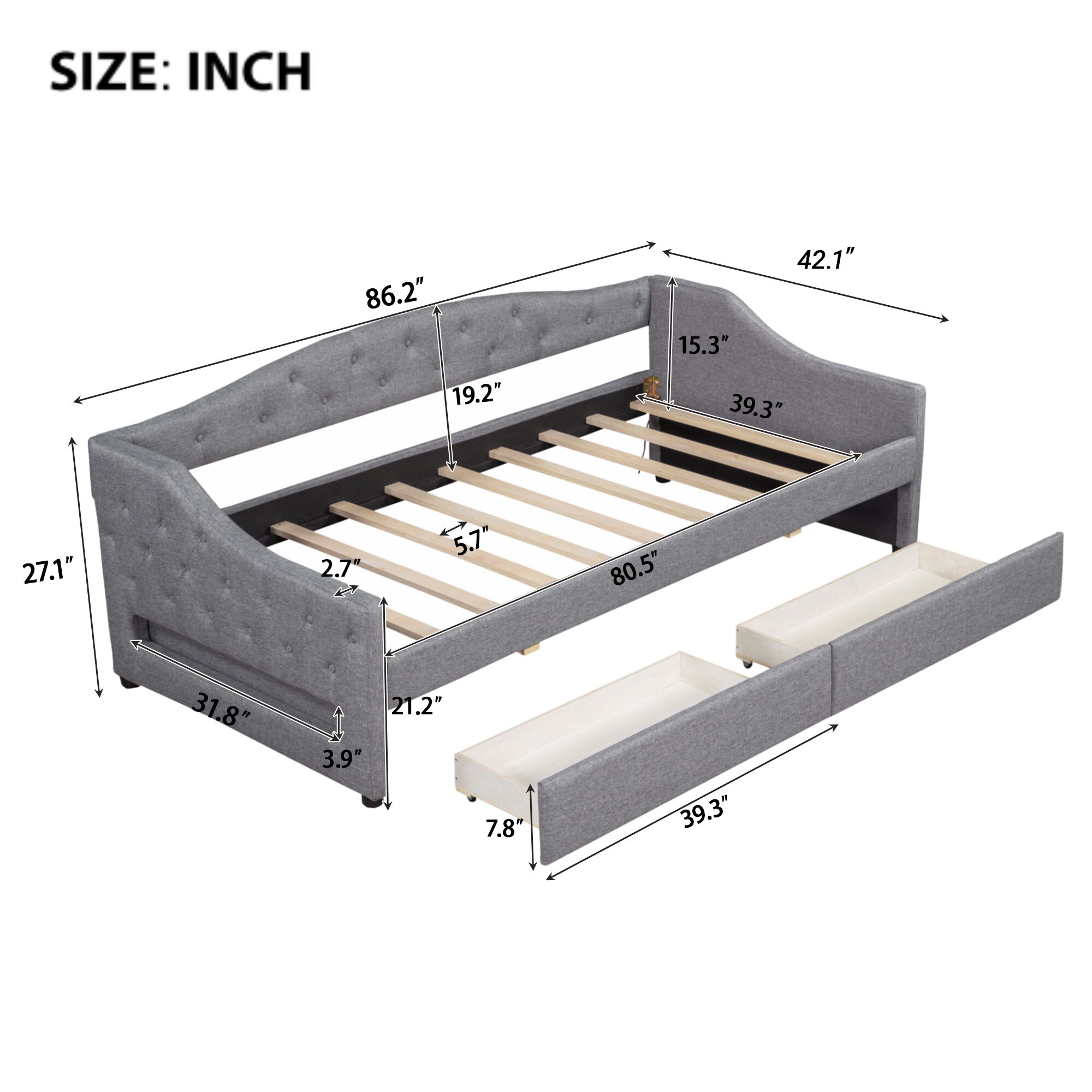 ModernLuxe L3P-DL002060AAE beds - View #4