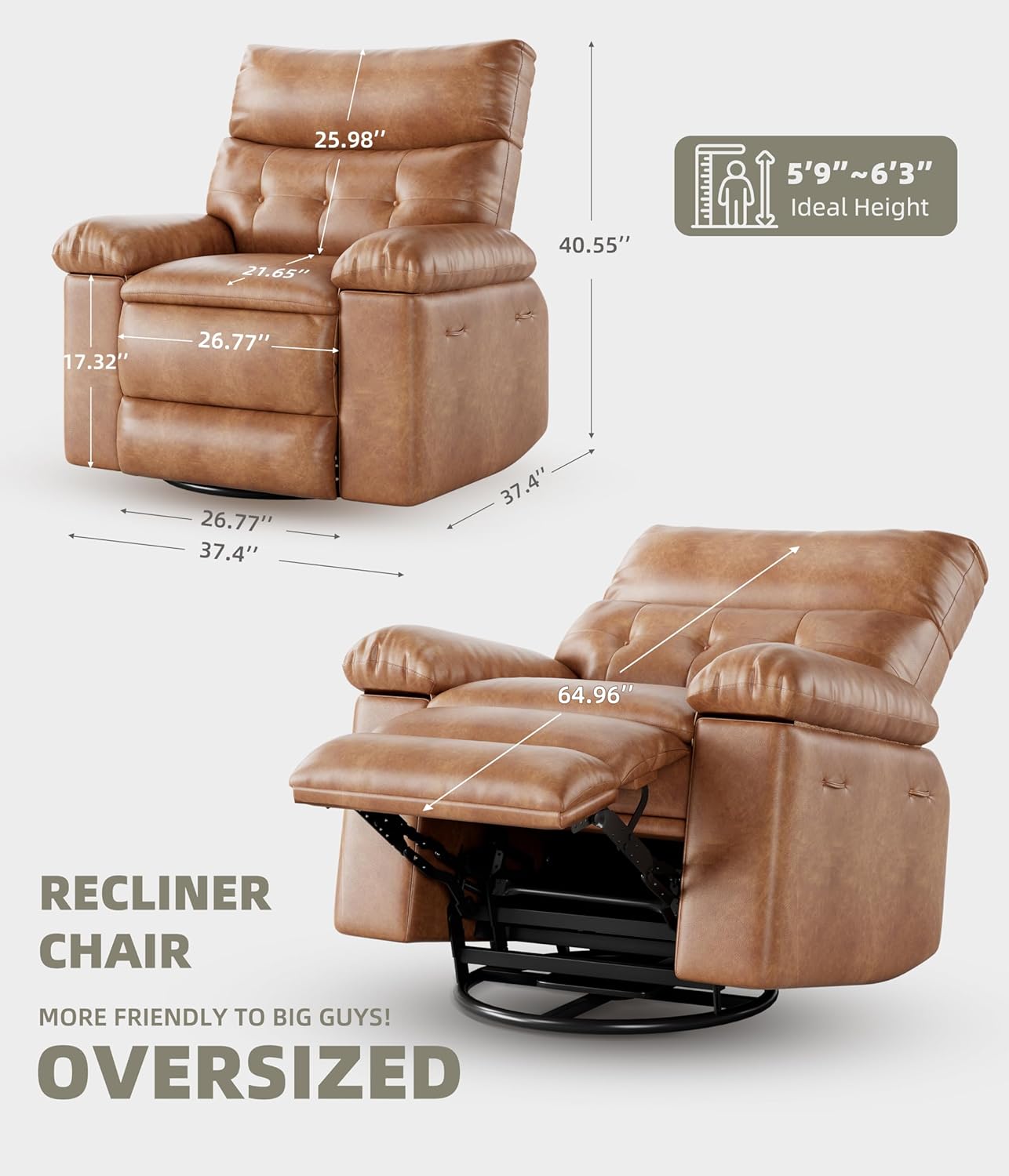 Garvee 822264440749 recliners - View #2