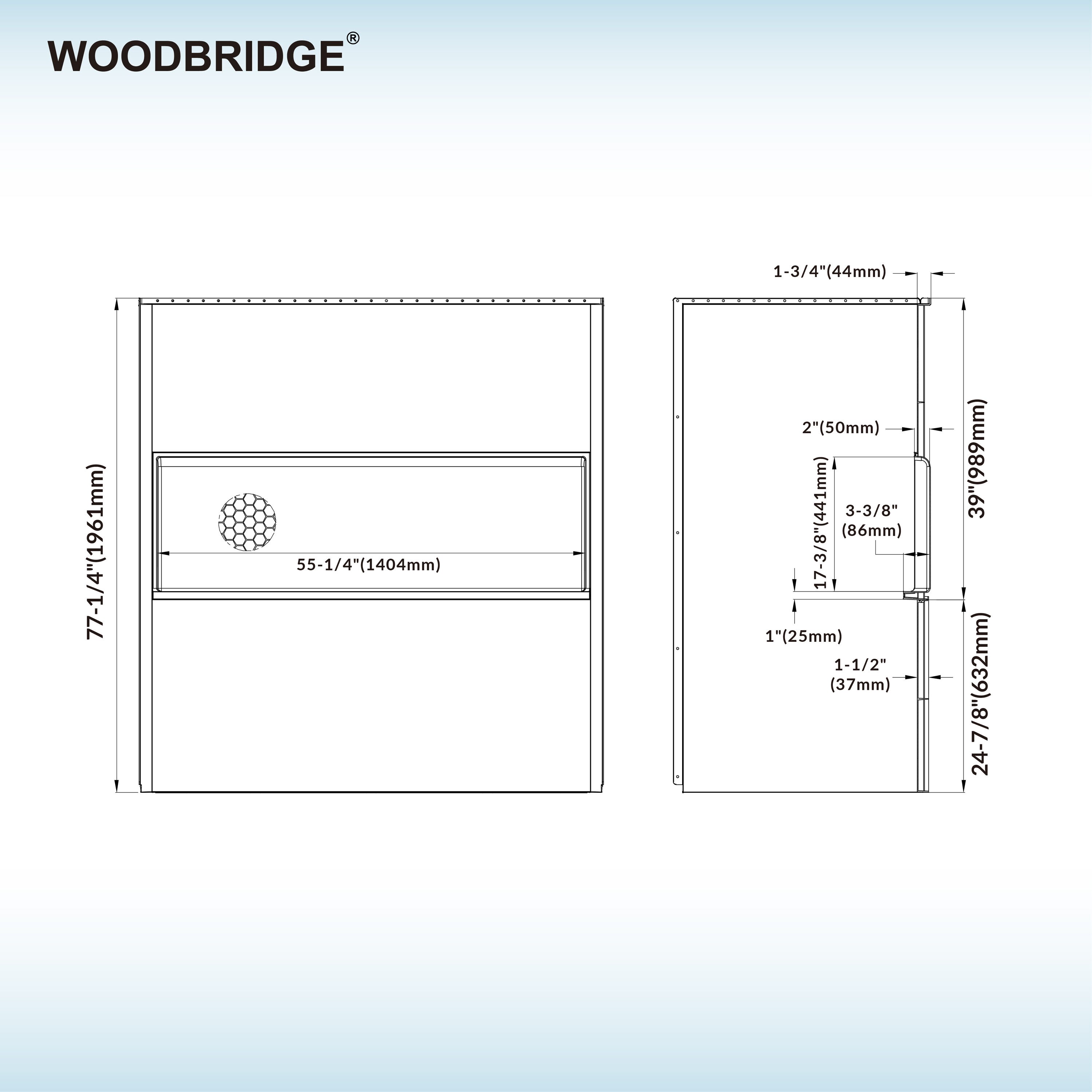 Woodbridge LSWP130 Bathtub-Wall-Surrounds - View #7