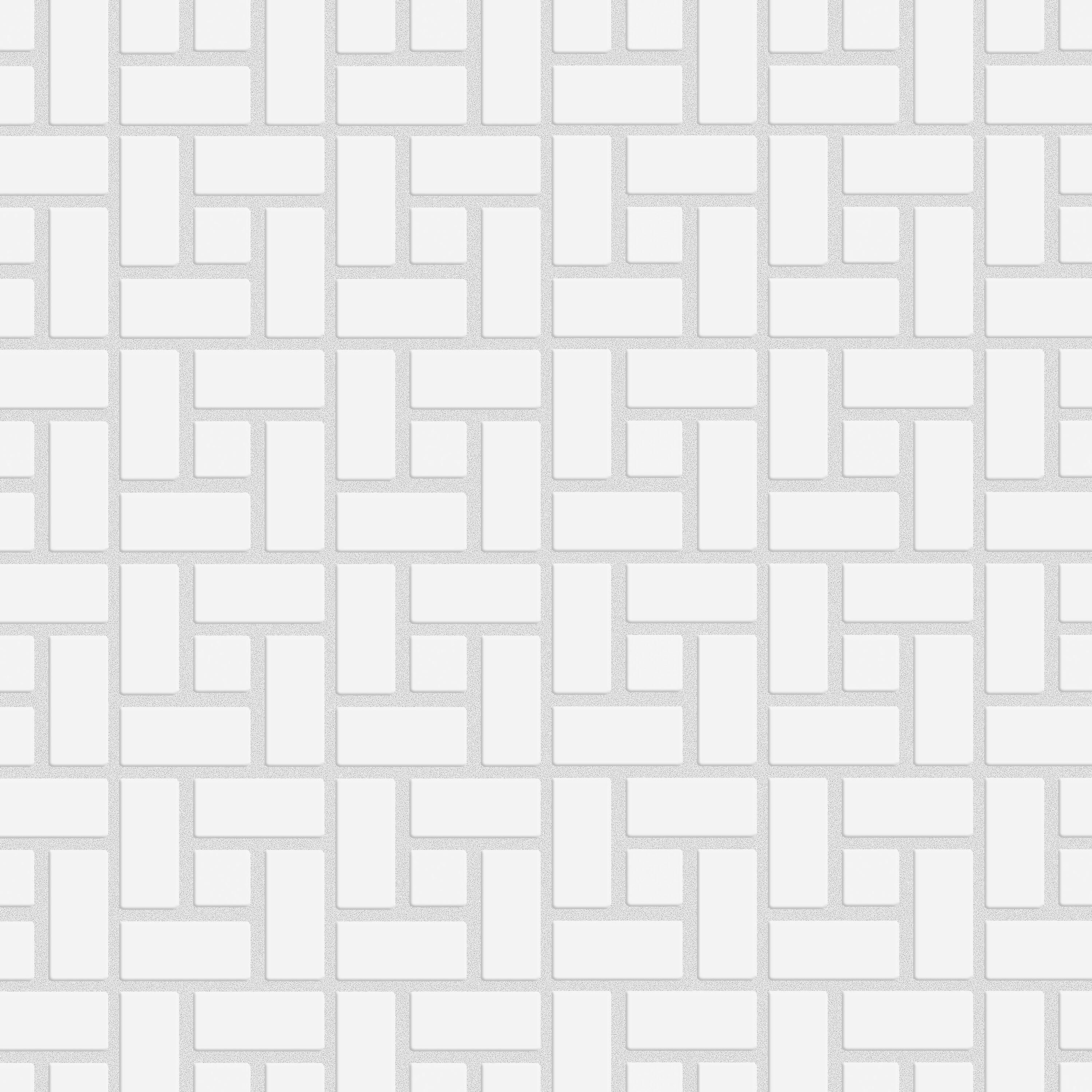 Affinity Tile FKOMSP21 Spiral Matte White with Glossy White Dot 13-in x 13-in Multi-finish Porcelain Mosaic Floor and Wall Tile ( 11.3-sq ft Carton
