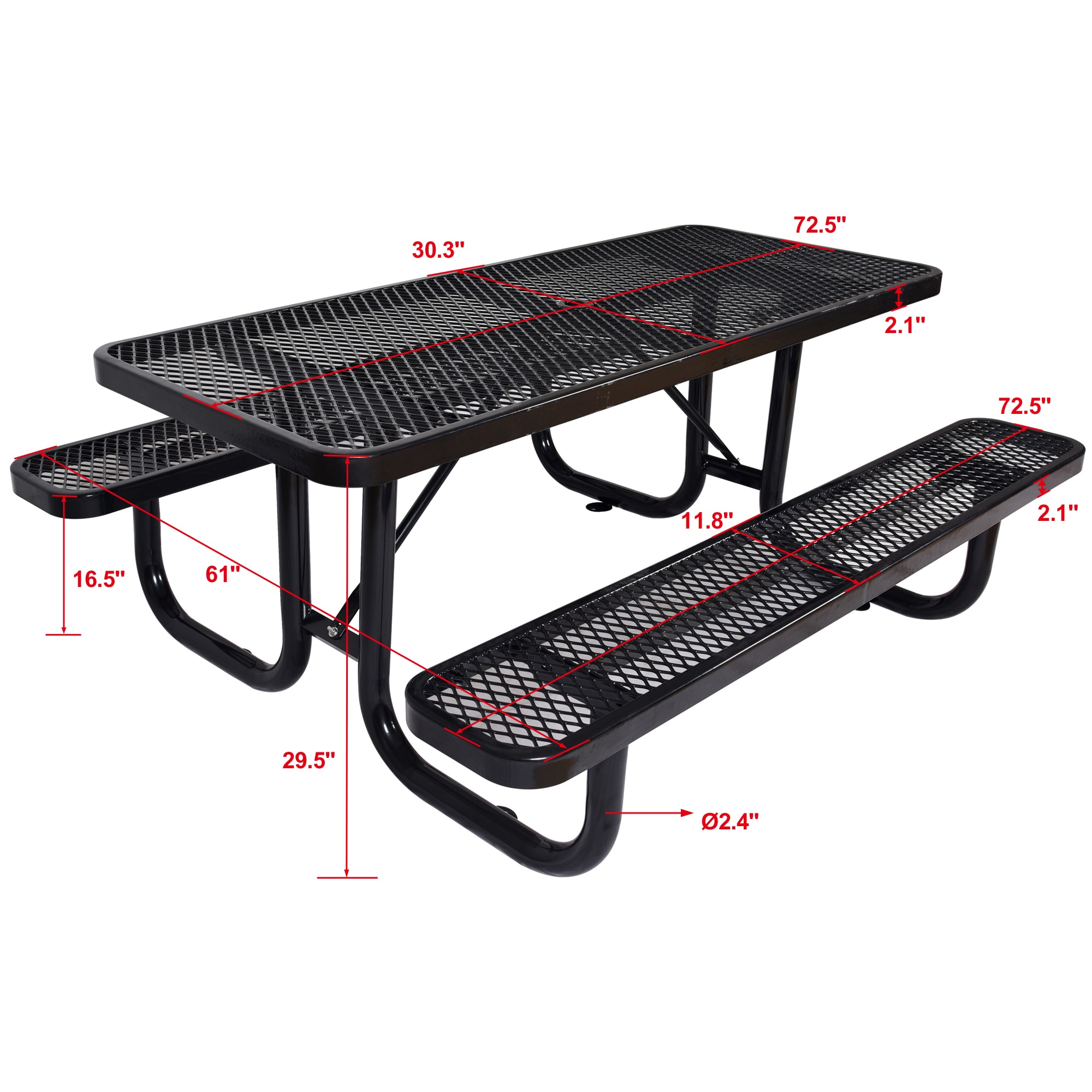 CASAINC CA-S07465 Picnic-Tables - View #2
