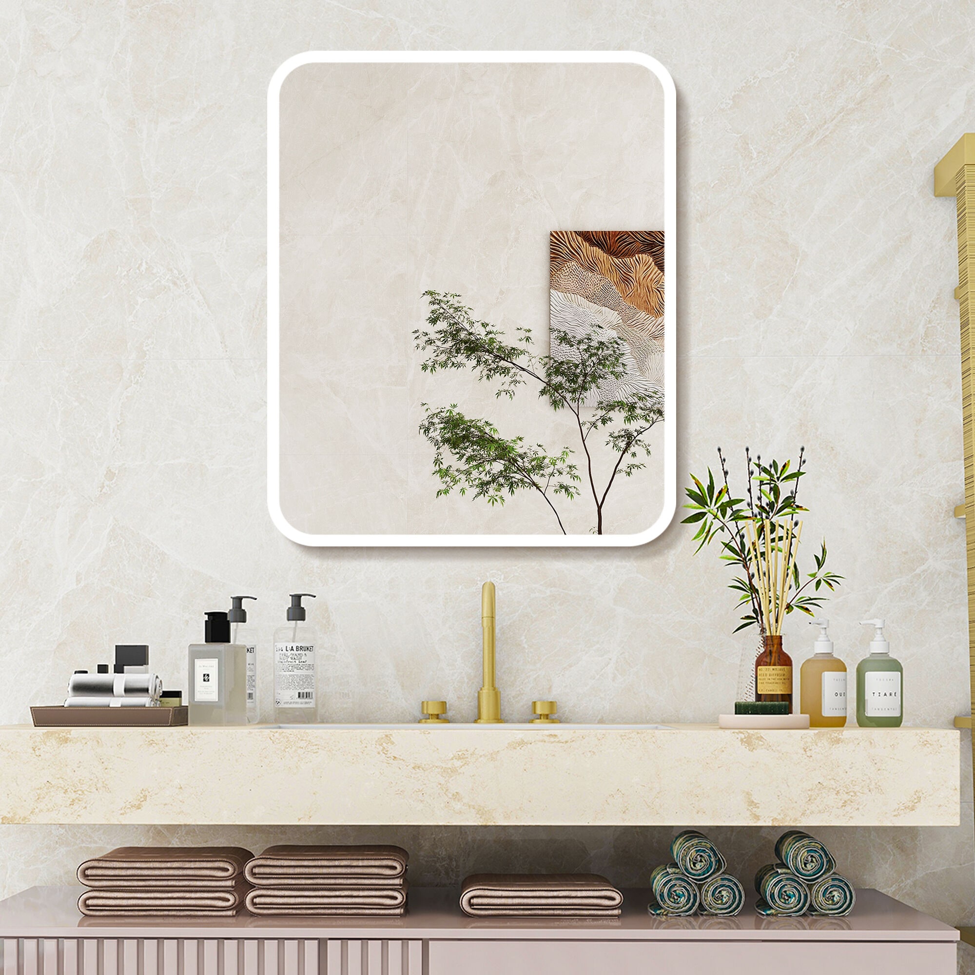 WELLFOR GIJ-MED01-2028SL Bathroom-Medicine-Cabinets - View #4