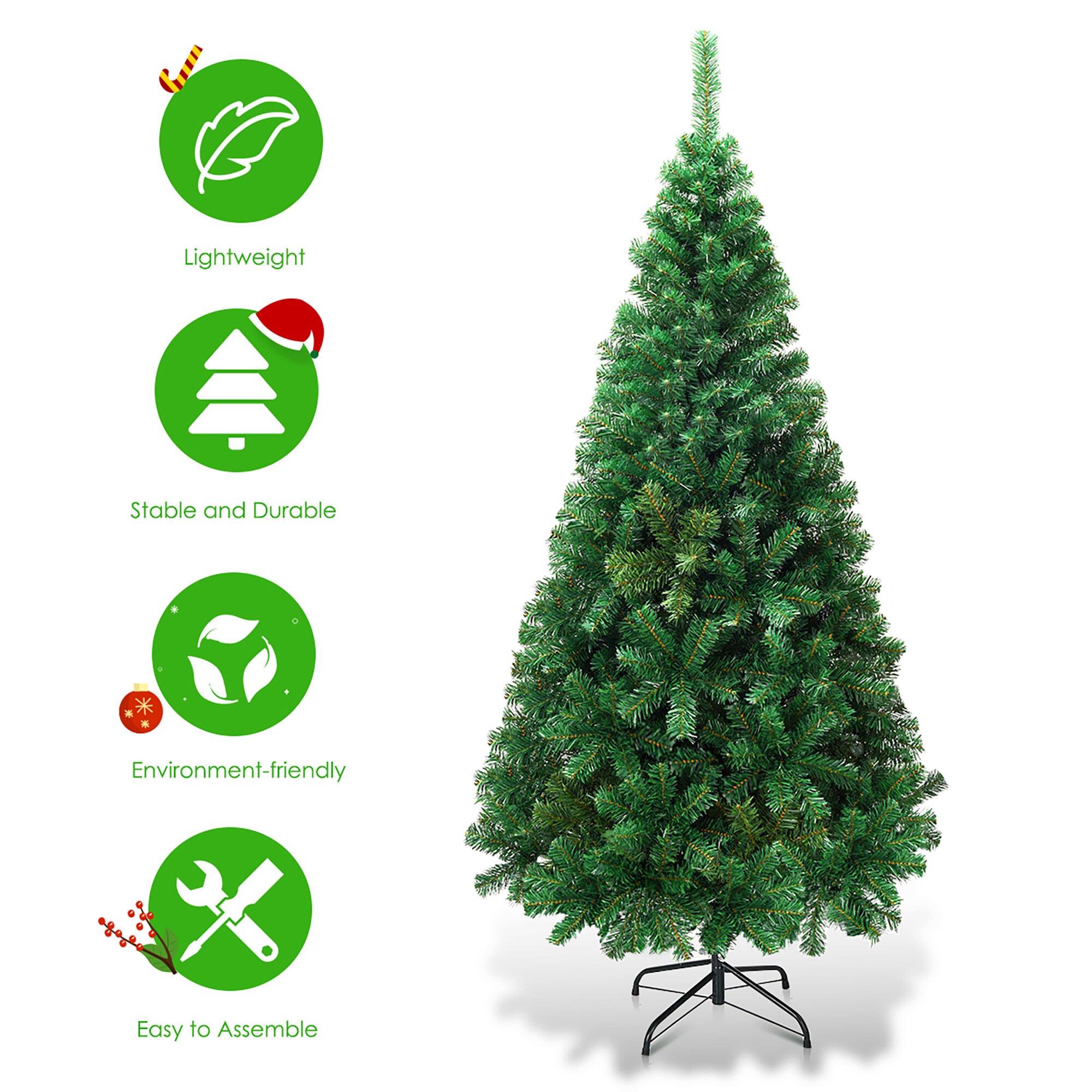 Forclover ALHY-21CM5 Artificial-Christmas-Trees - View #6