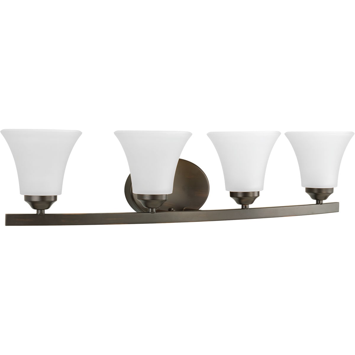 Progress Lighting Adorn 28.25-in 4-light Antique Bronze Modern 