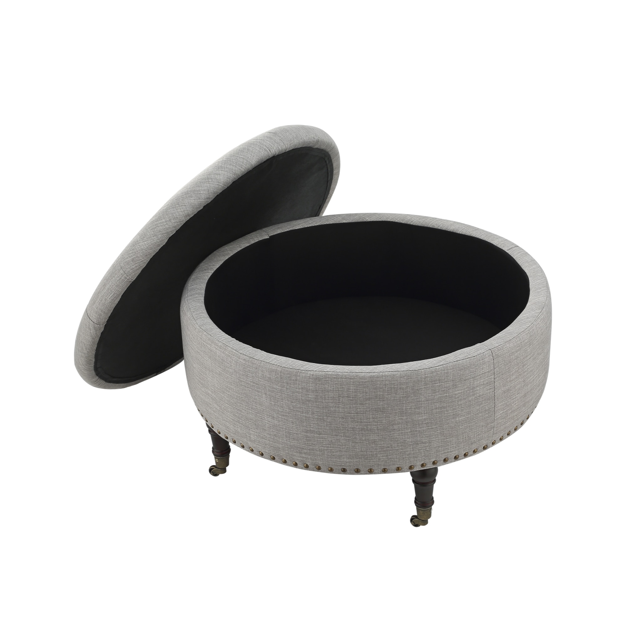 Rustic Manor RON13-03GR-LS Indoor-Ottomans - View #2
