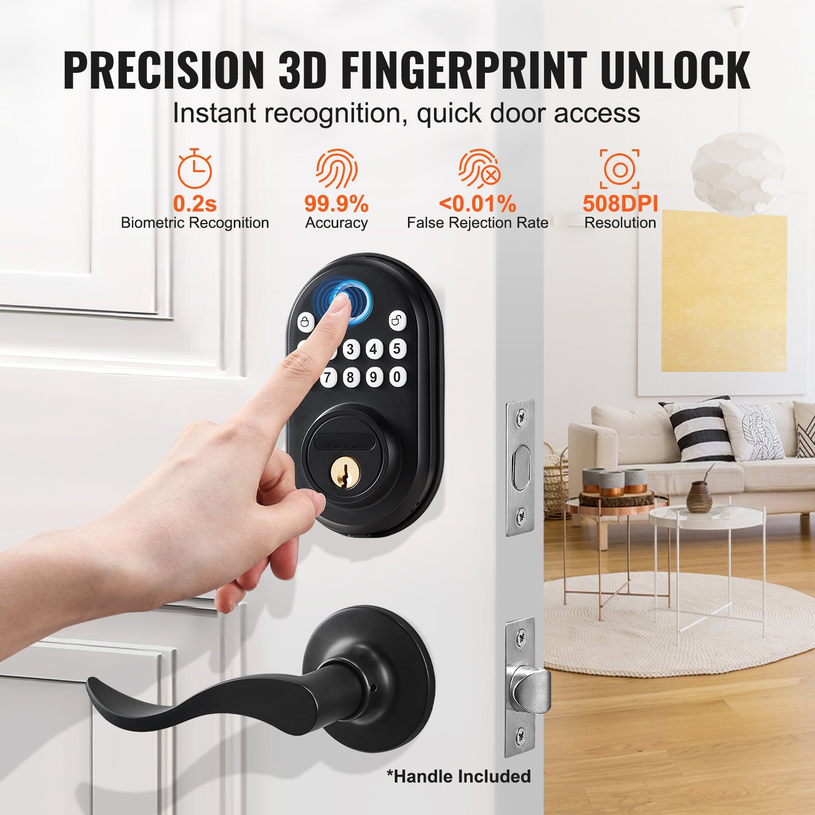 Mecale YAS-0AHJ52 Electronic-Door-Locks - View #5