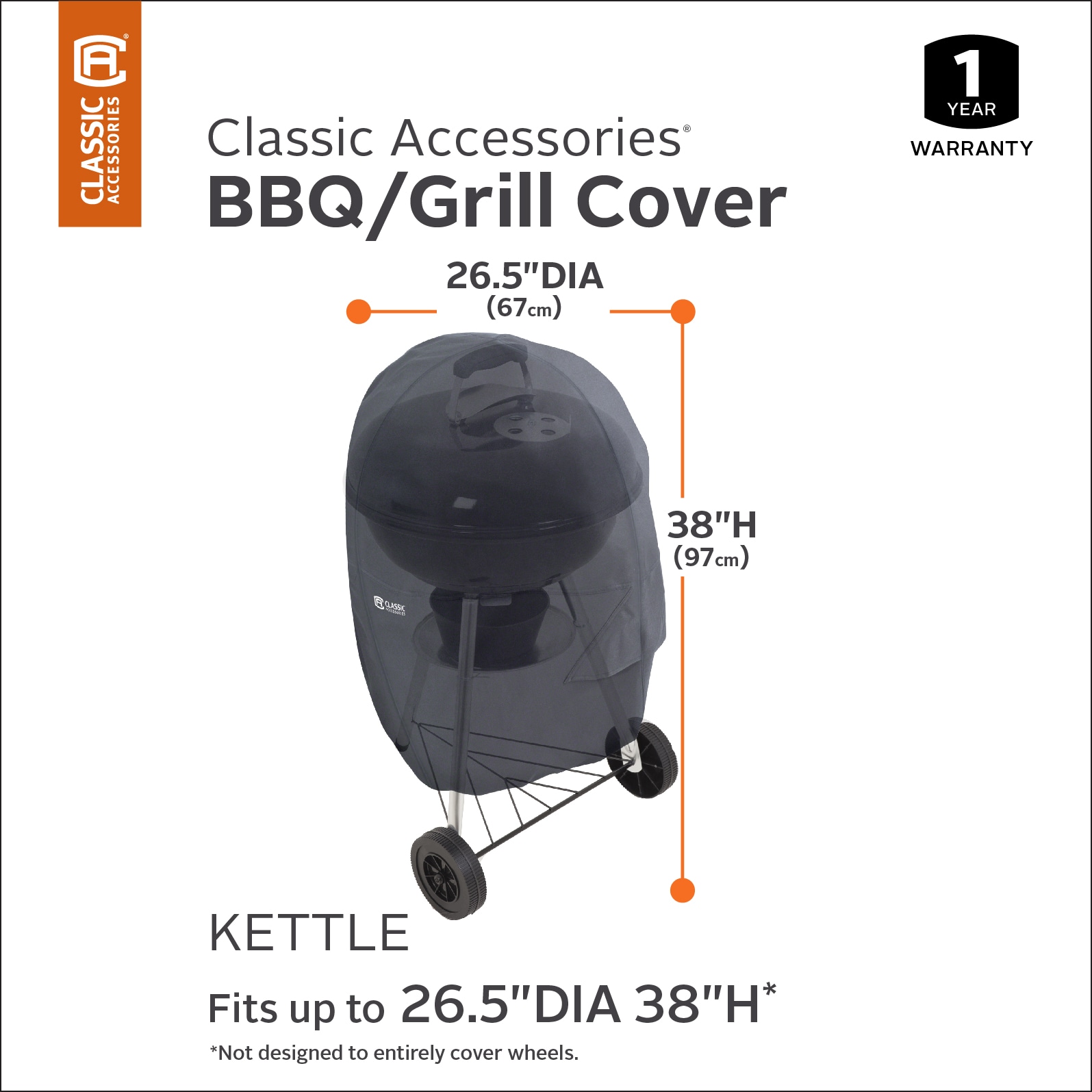 Classic Accessories 55-315-010401-00 Grill-Covers - View #2