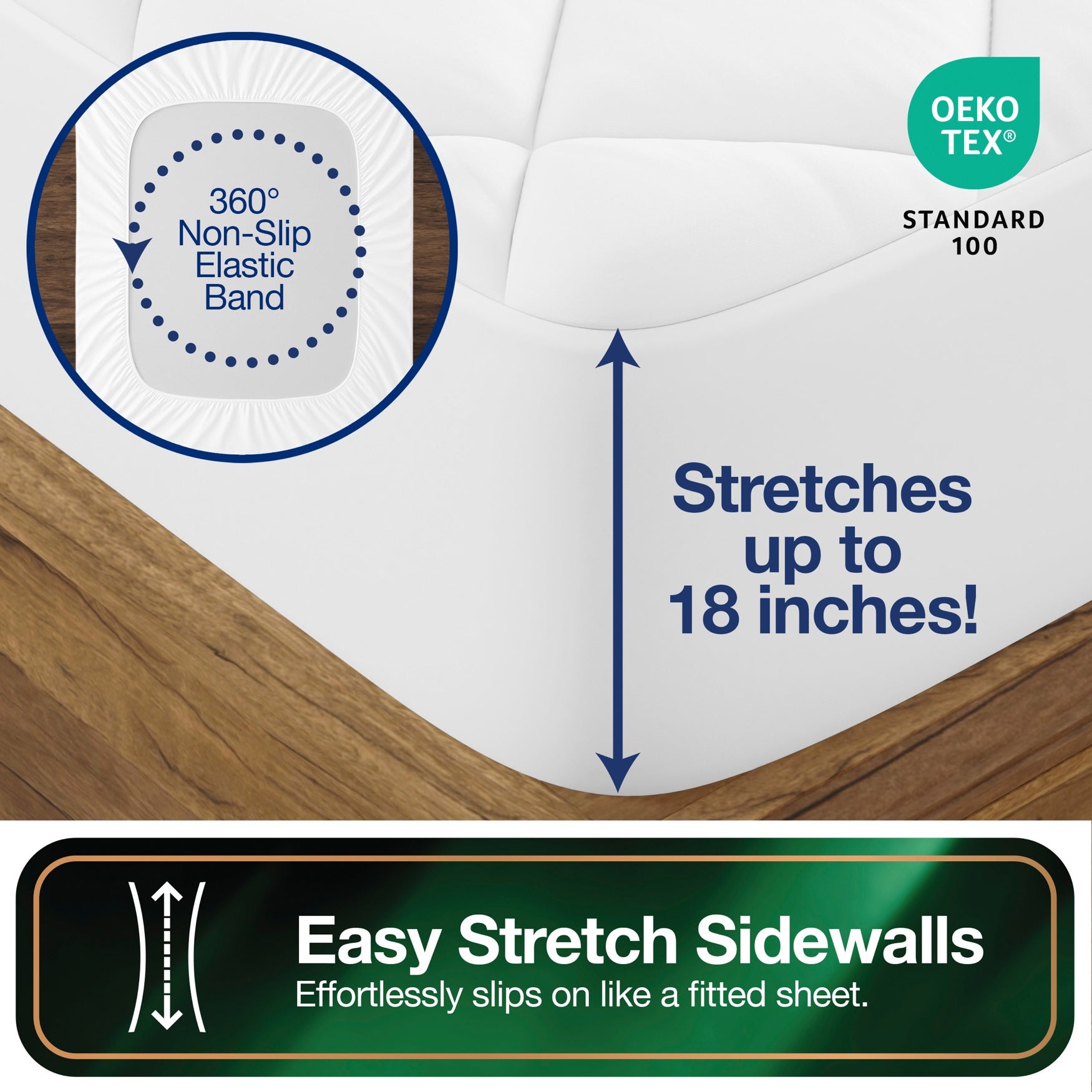 BrylaneHome 010482423204 Mattress-Covers - View #2