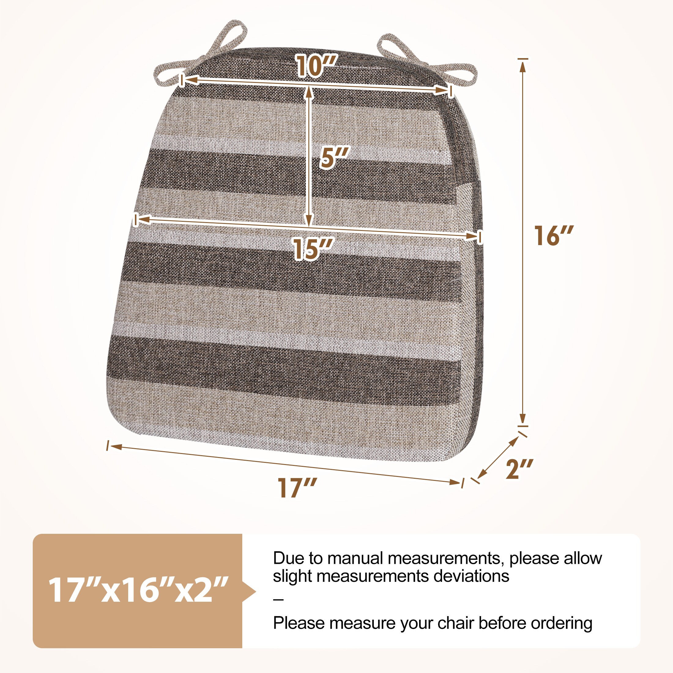 AAAAAcessories LS-DCCLH-CTZONG-2P Indoor-Chair-Cushions - View #5