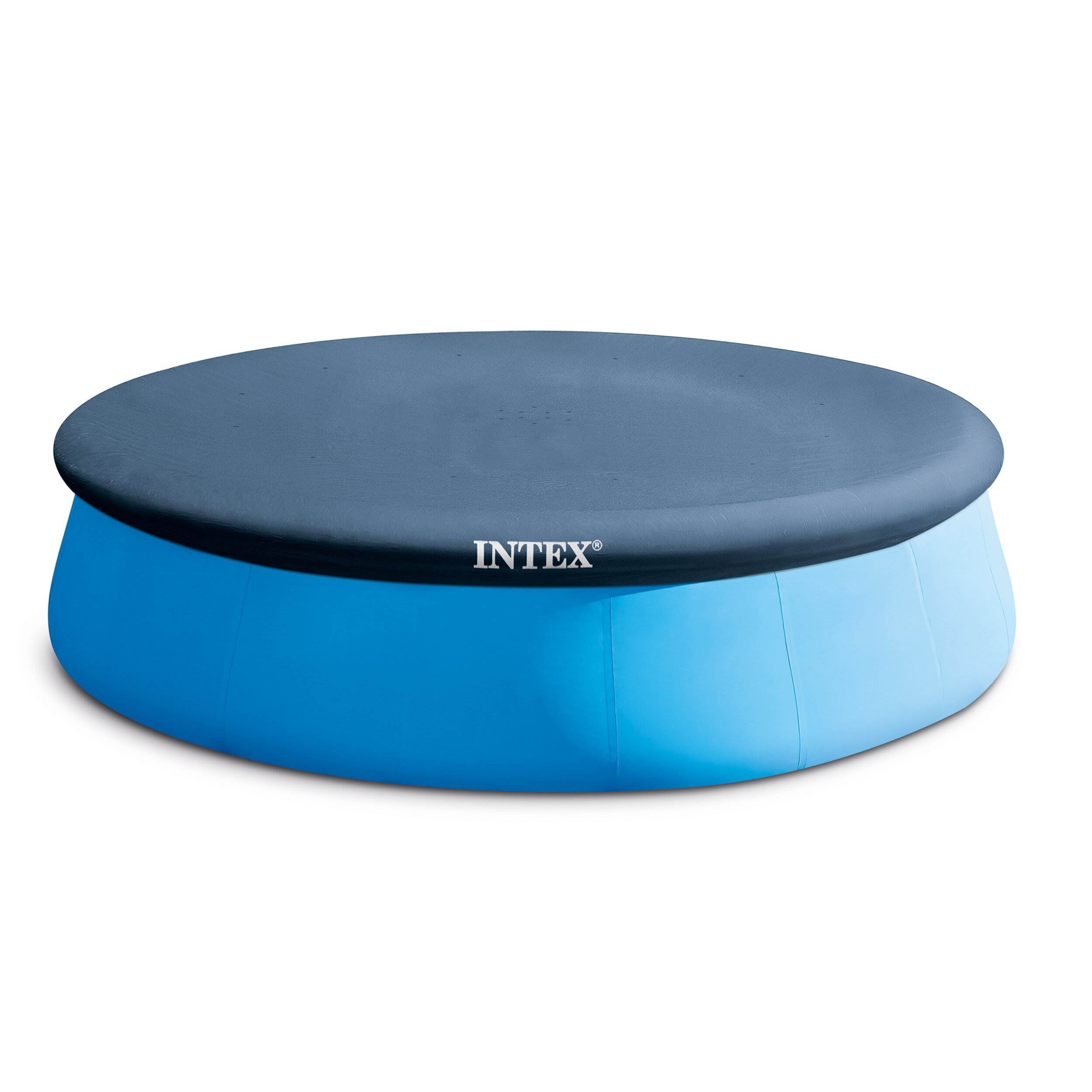 Intex 13-ft x 12-ft PVC Leaf and Debris Round Pool Cover in the Pool Covers  department at